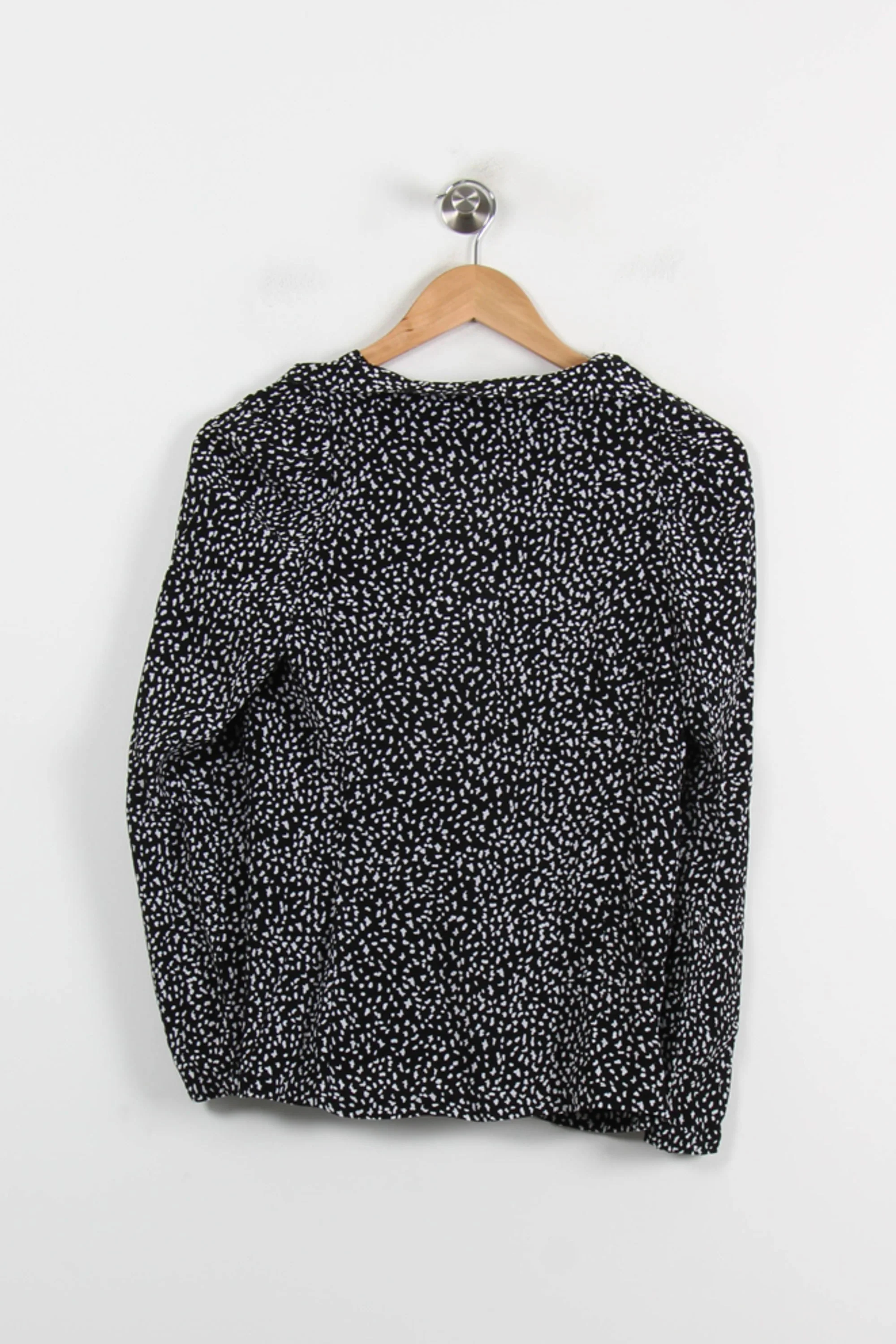 Blouse Noire et Blanche - Taille M/38 - Image 4