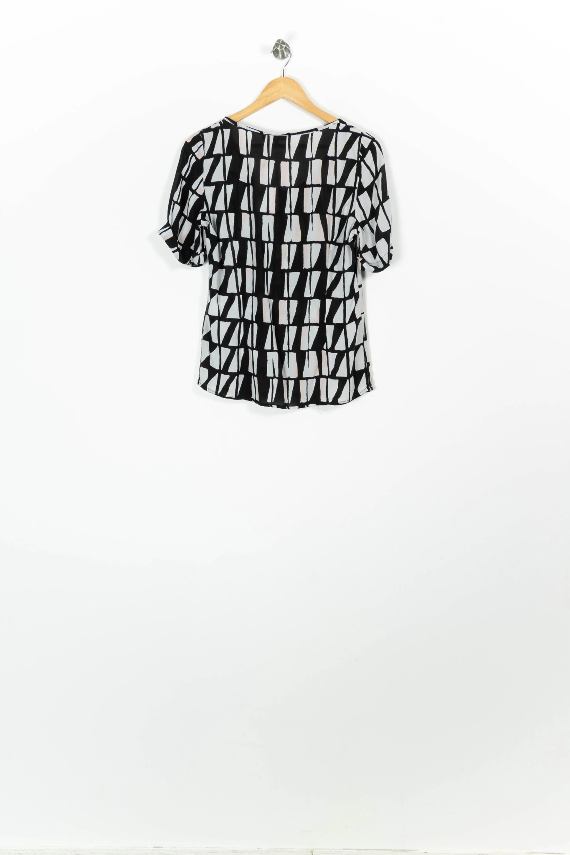 Blouse Noire et Blanche - Taille M/38 - Image 4