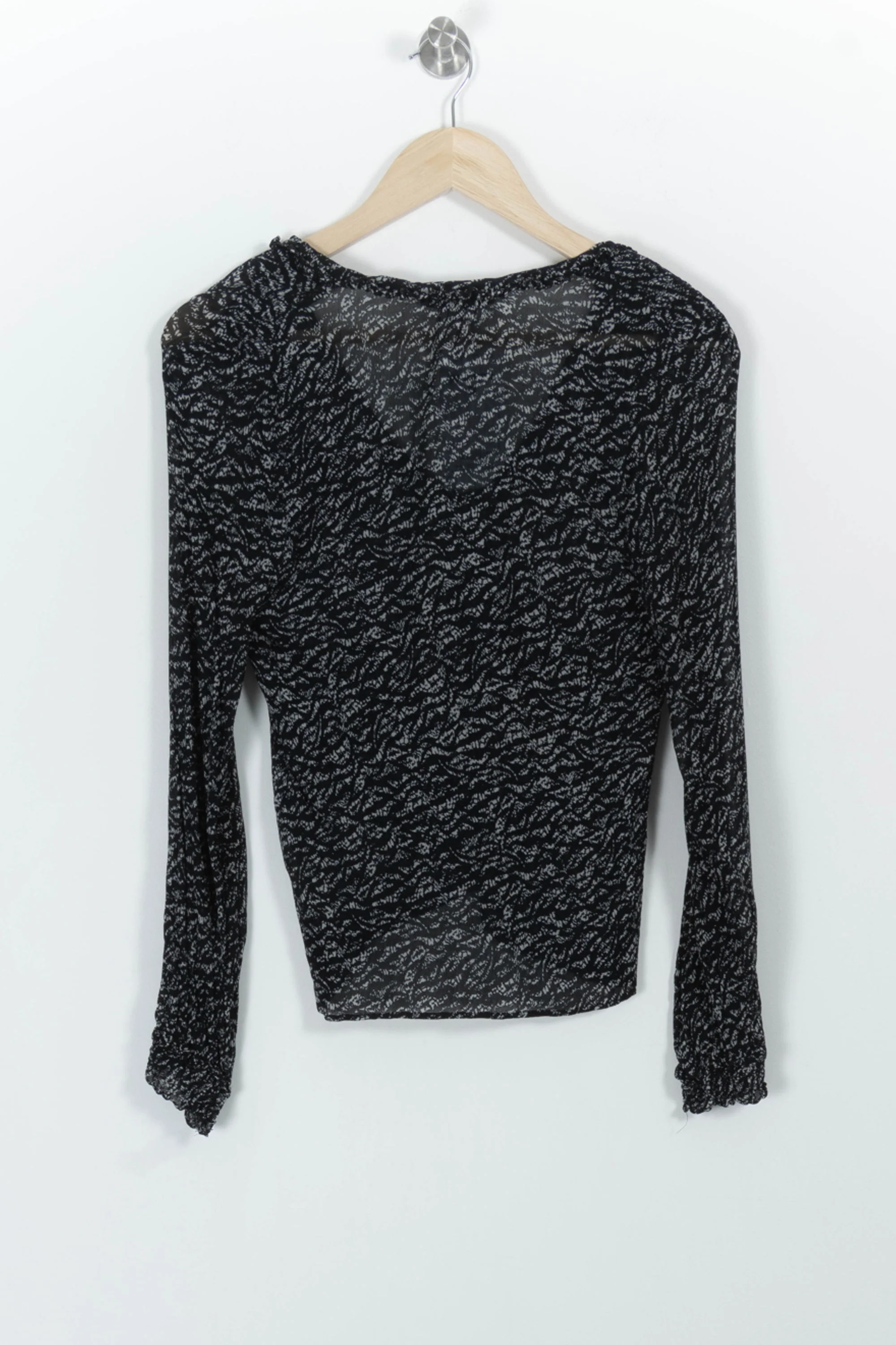Blouse Noire et Blanche - Taille S/36 - Image 4