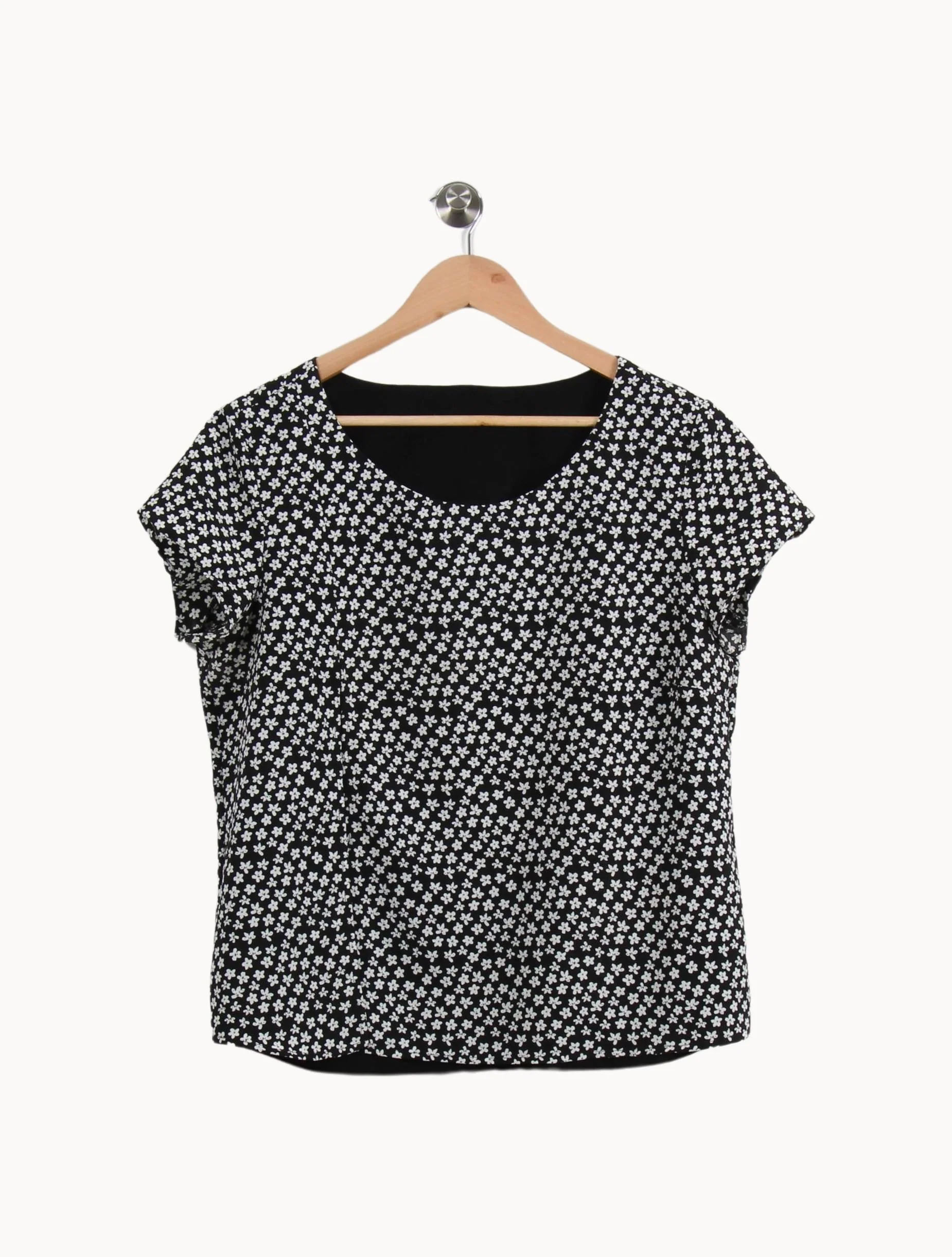 Blouse Noire et Blanche - Taille XXL/44 - Image 3