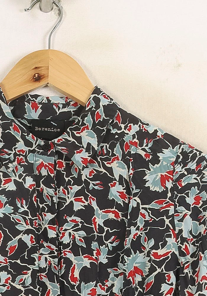 Blouse Noire et Rouge - Taille S/36 - Image 3