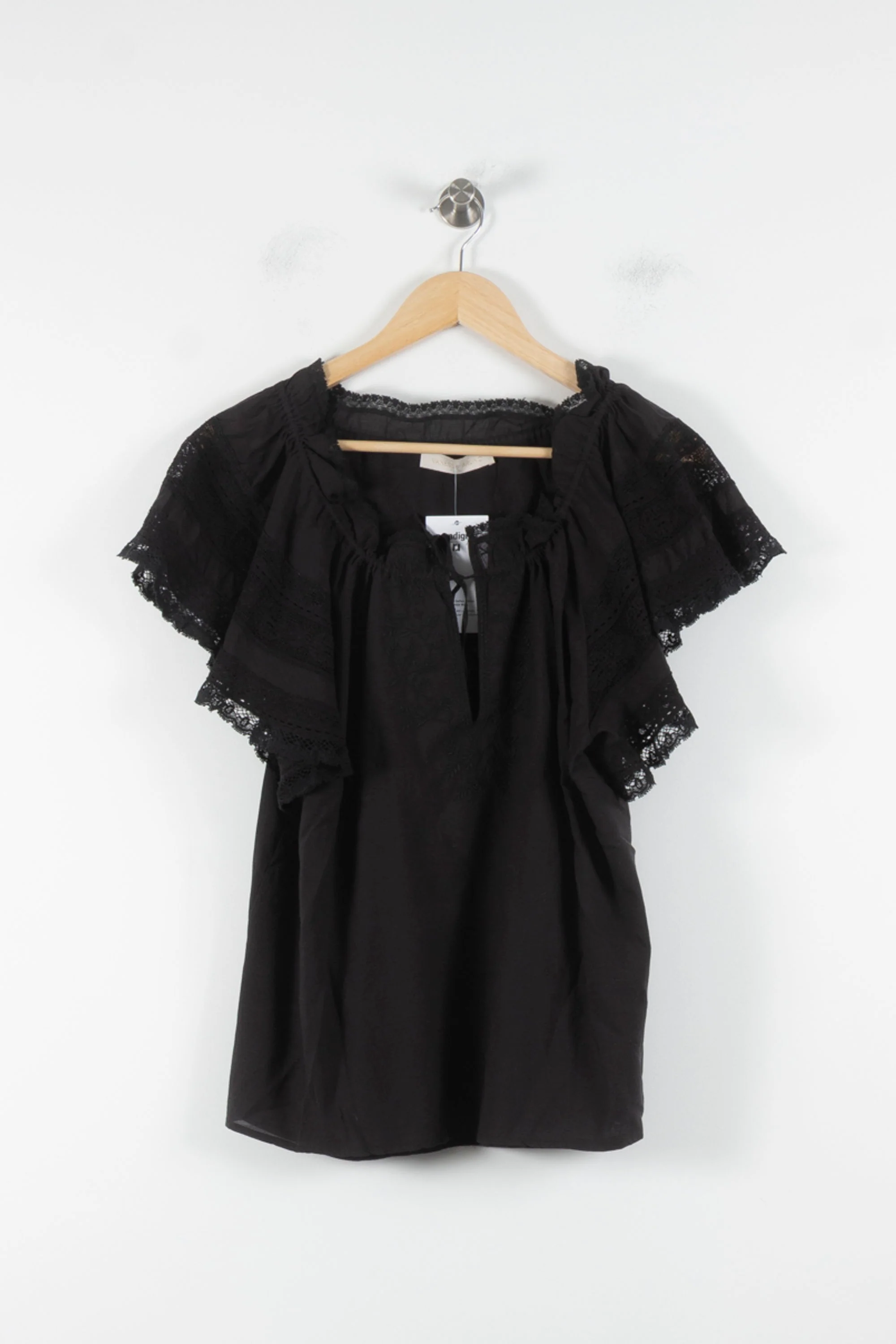 Blouse Noire - Taille L/40 - Image 2
