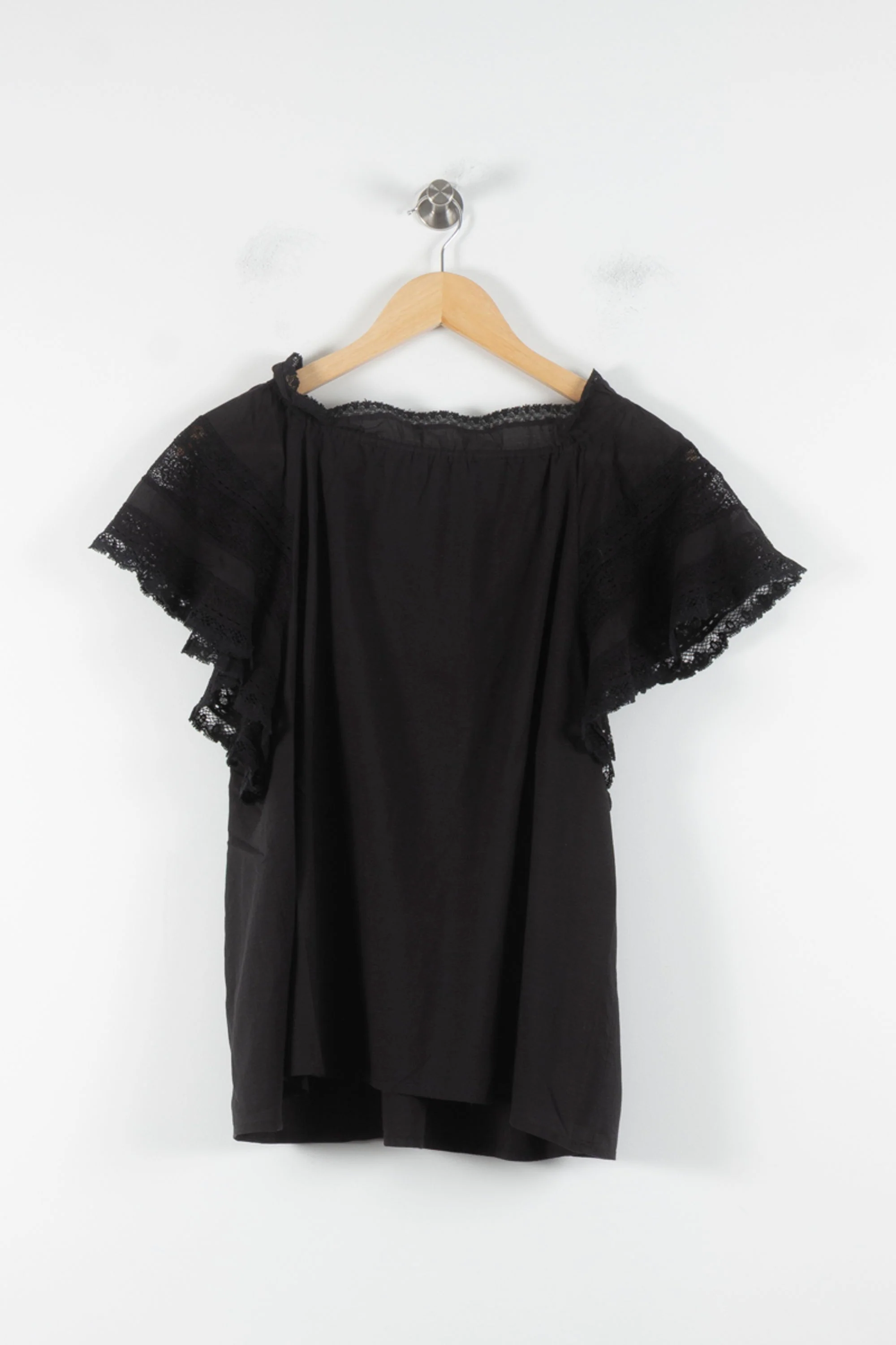 Blouse Noire - Taille L/40 - Image 4