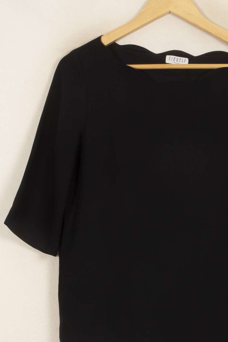 Blouse Noire - Taille L/40 - Image 3