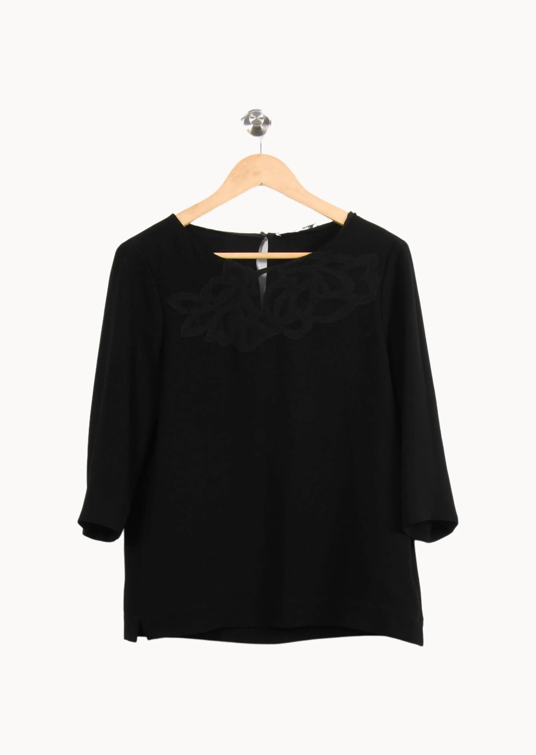 Blouse Noire - Taille M/38 - Image 2