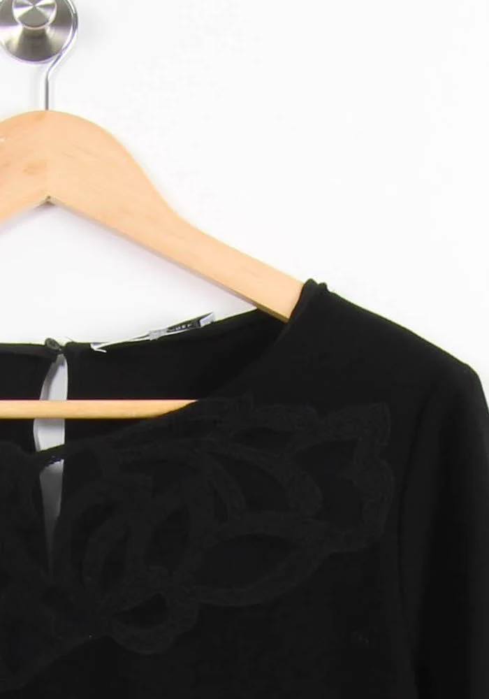 Blouse Noire - Taille M/38 - Image 3