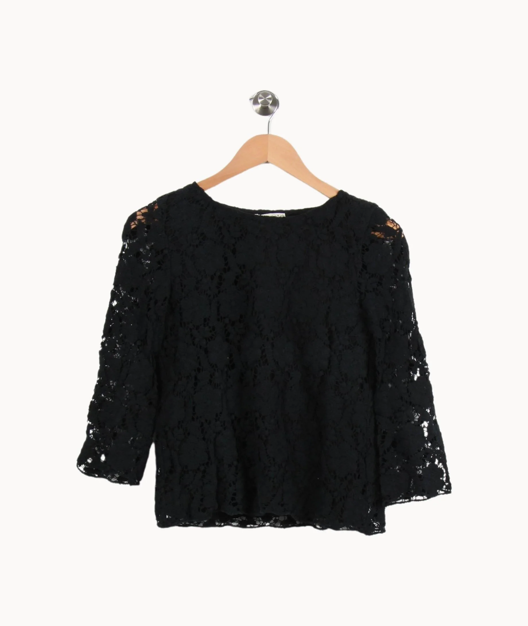 Blouse Noire - Taille M/38 - Image 2