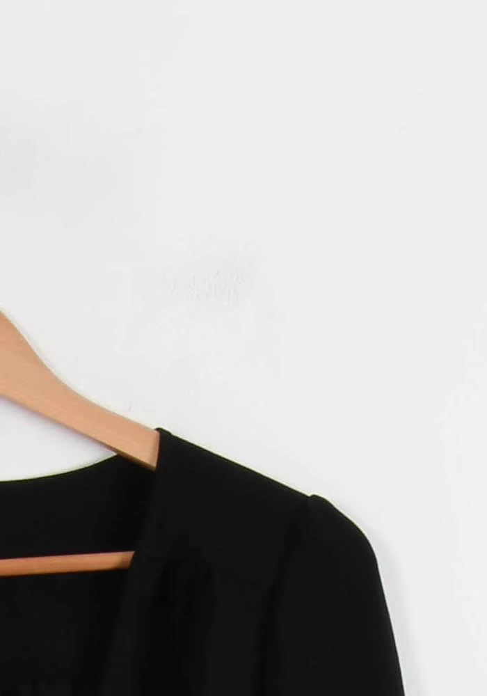 Blouse Noire - Taille M/38 - Image 3