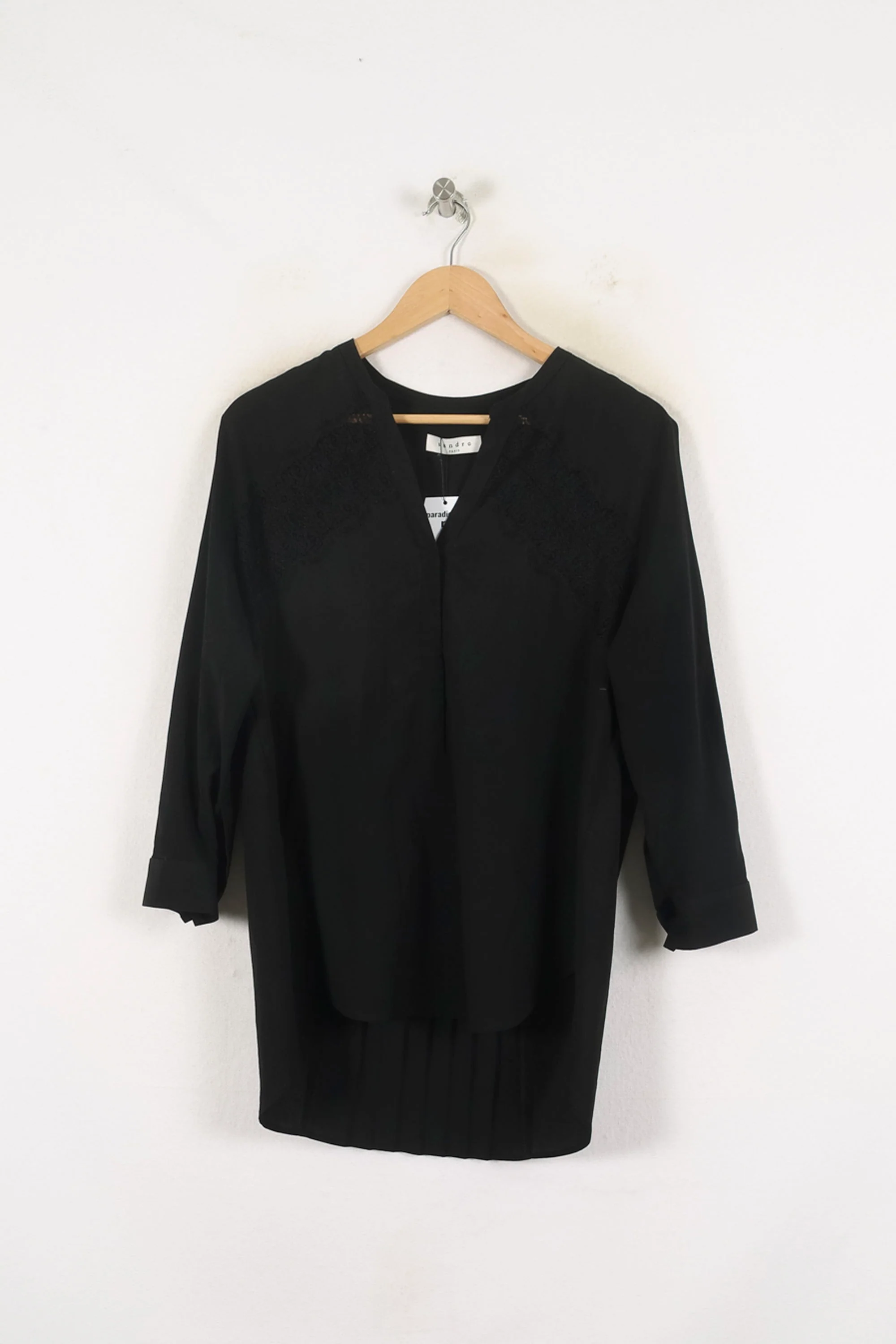 Blouse Noire - Taille M/38 - Image 2