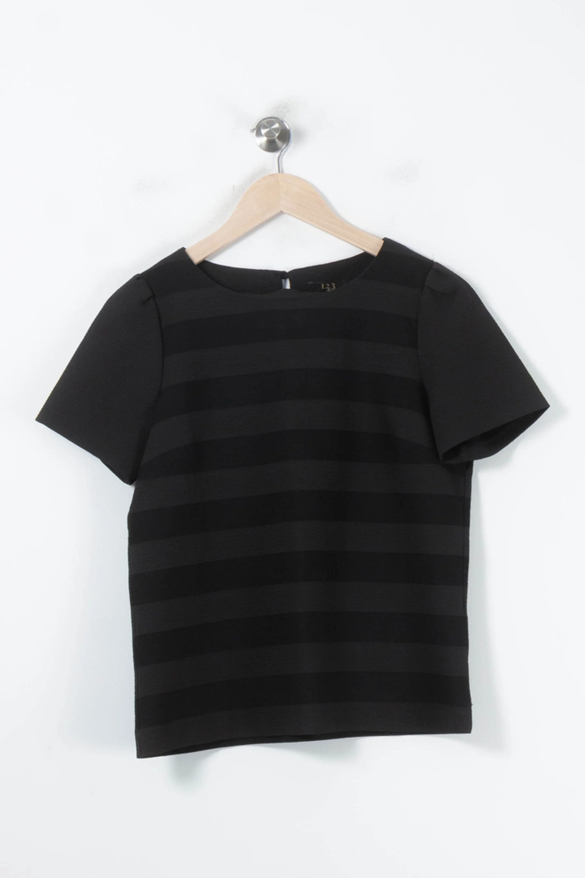 Blouse Noire - Taille M/38 - Image 2