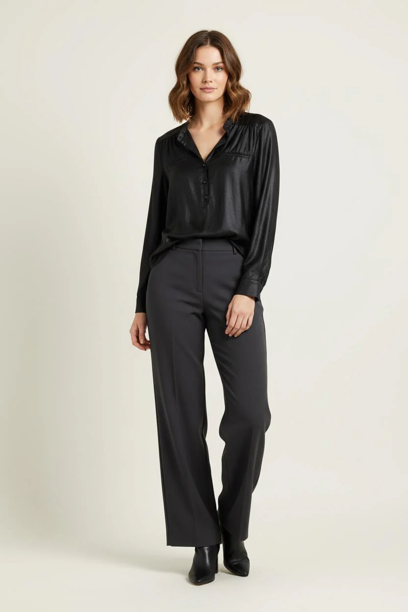 Blouse Noire - Taille M/38