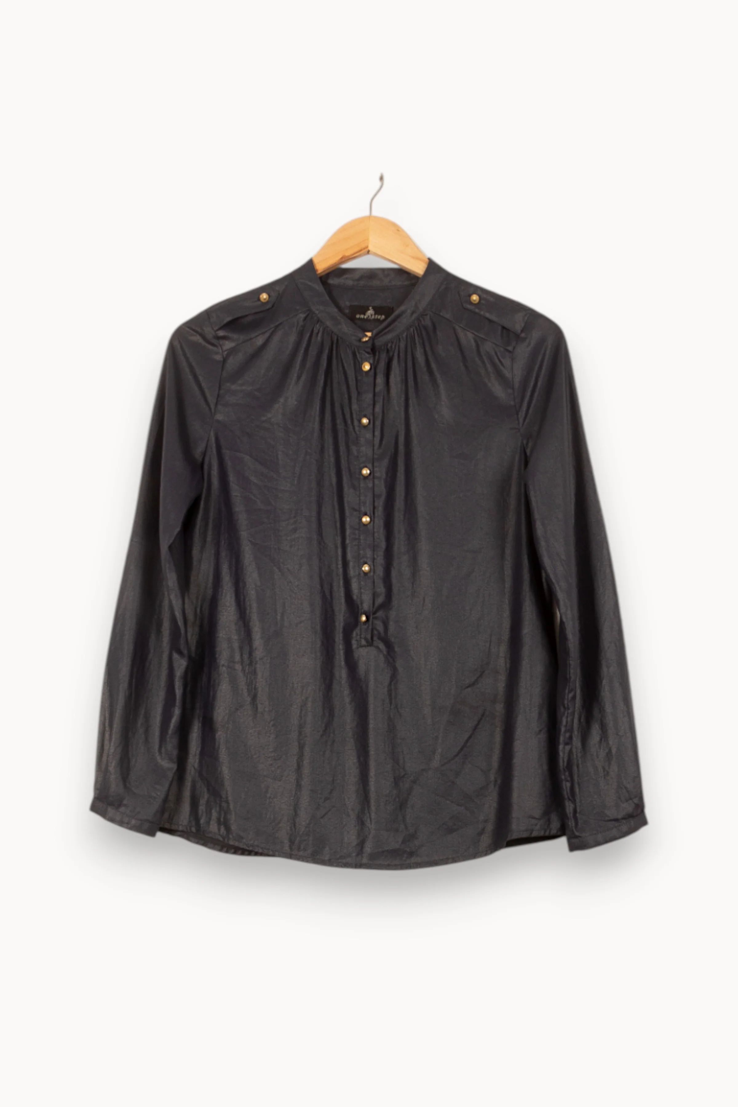 Blouse Noire - Taille M/38 - Image 2