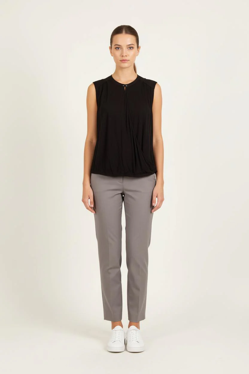 Blouse Noire - Taille S/36