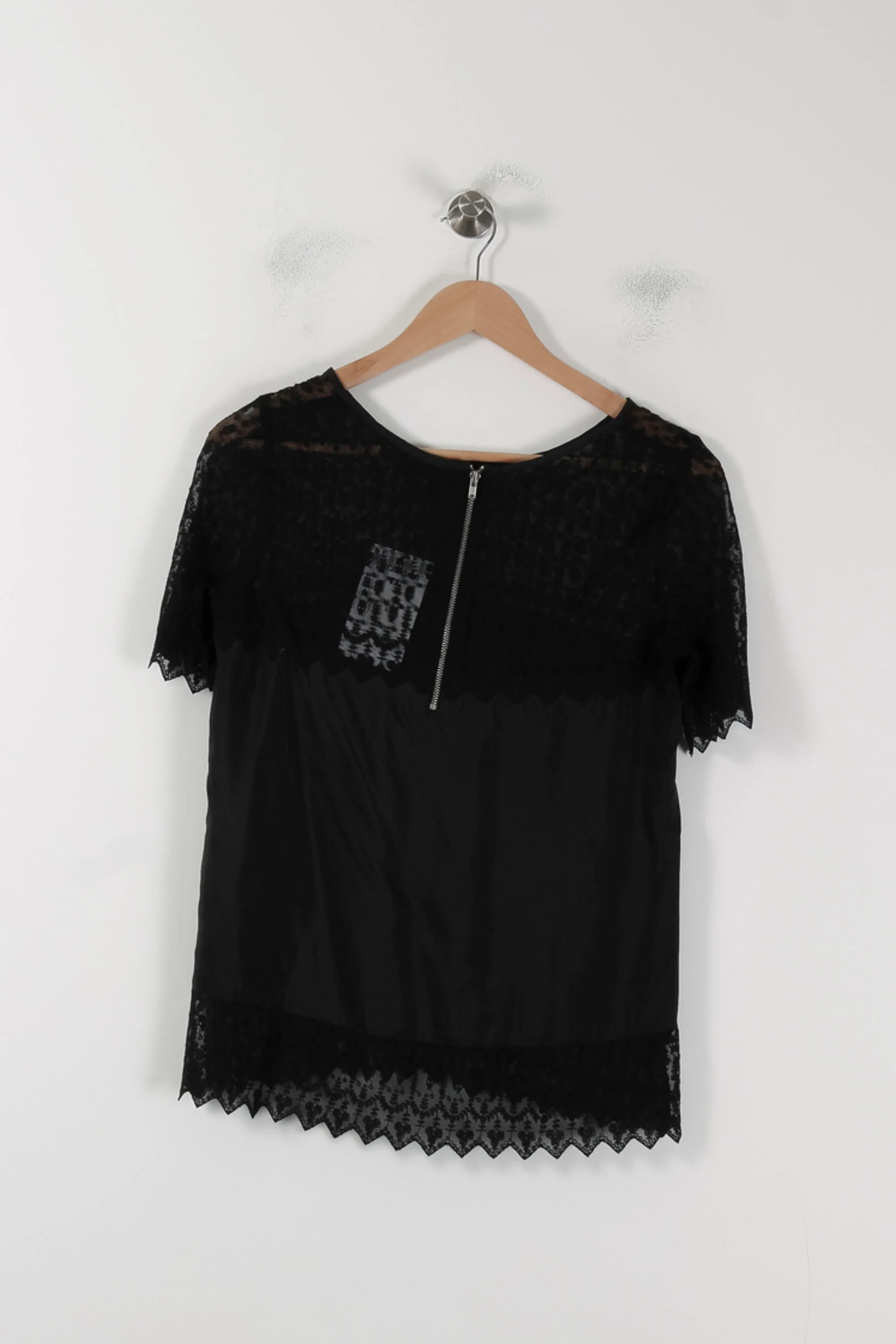 Blouse Noire - Taille S/36 - Image 4