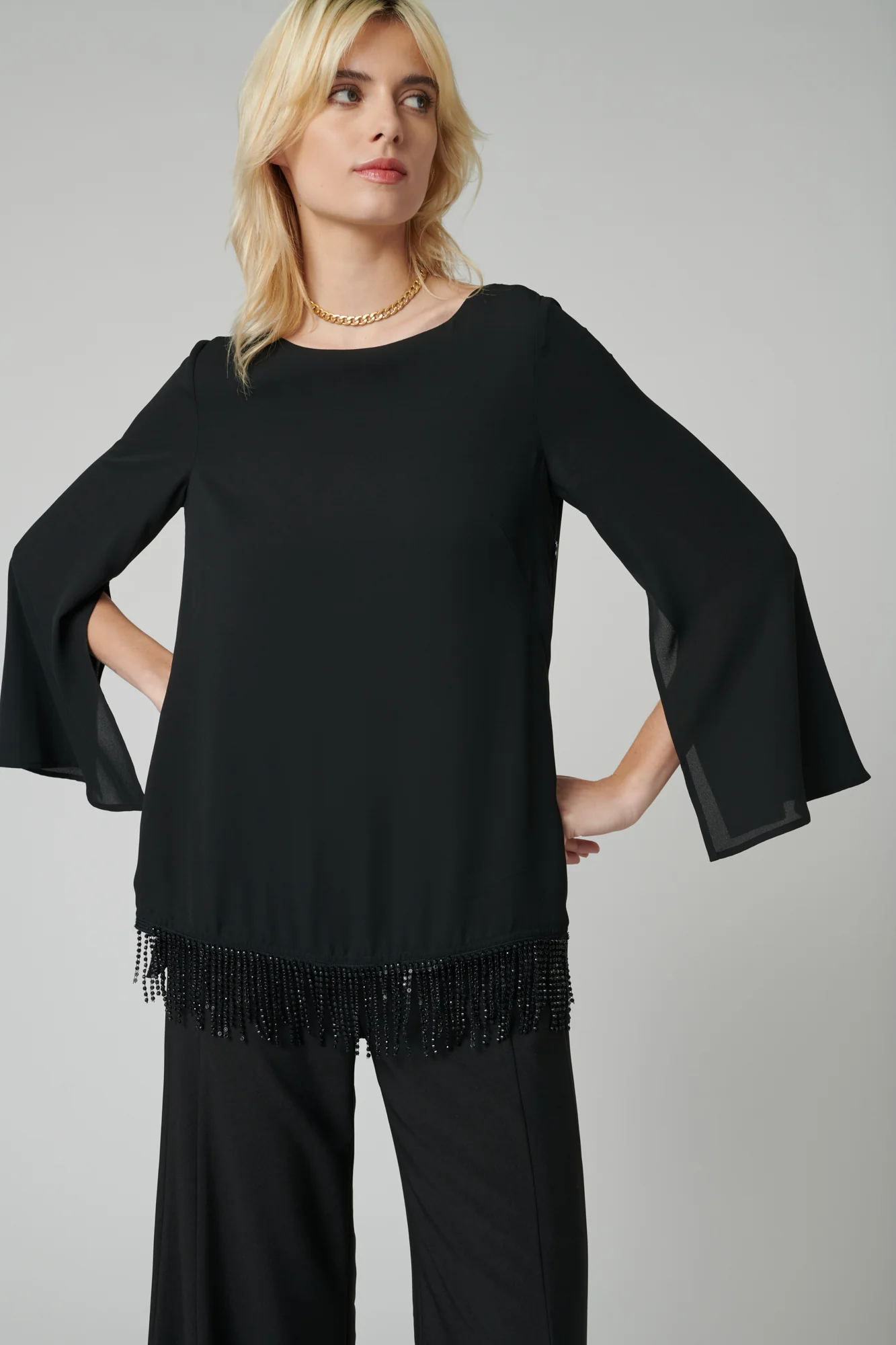 Blouse Noire - Taille S/36 - Image 2