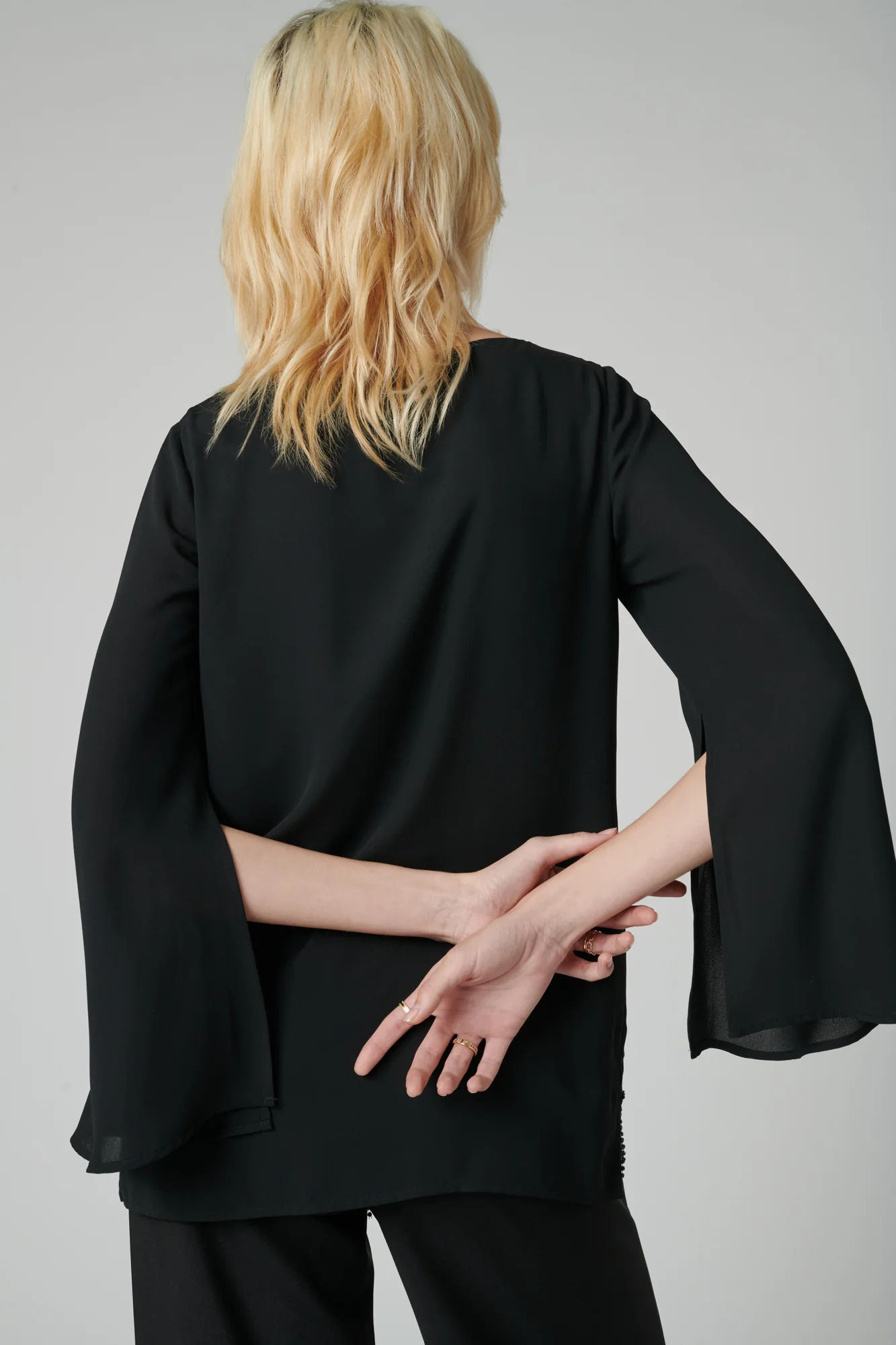 Blouse Noire - Taille S/36 - Image 3