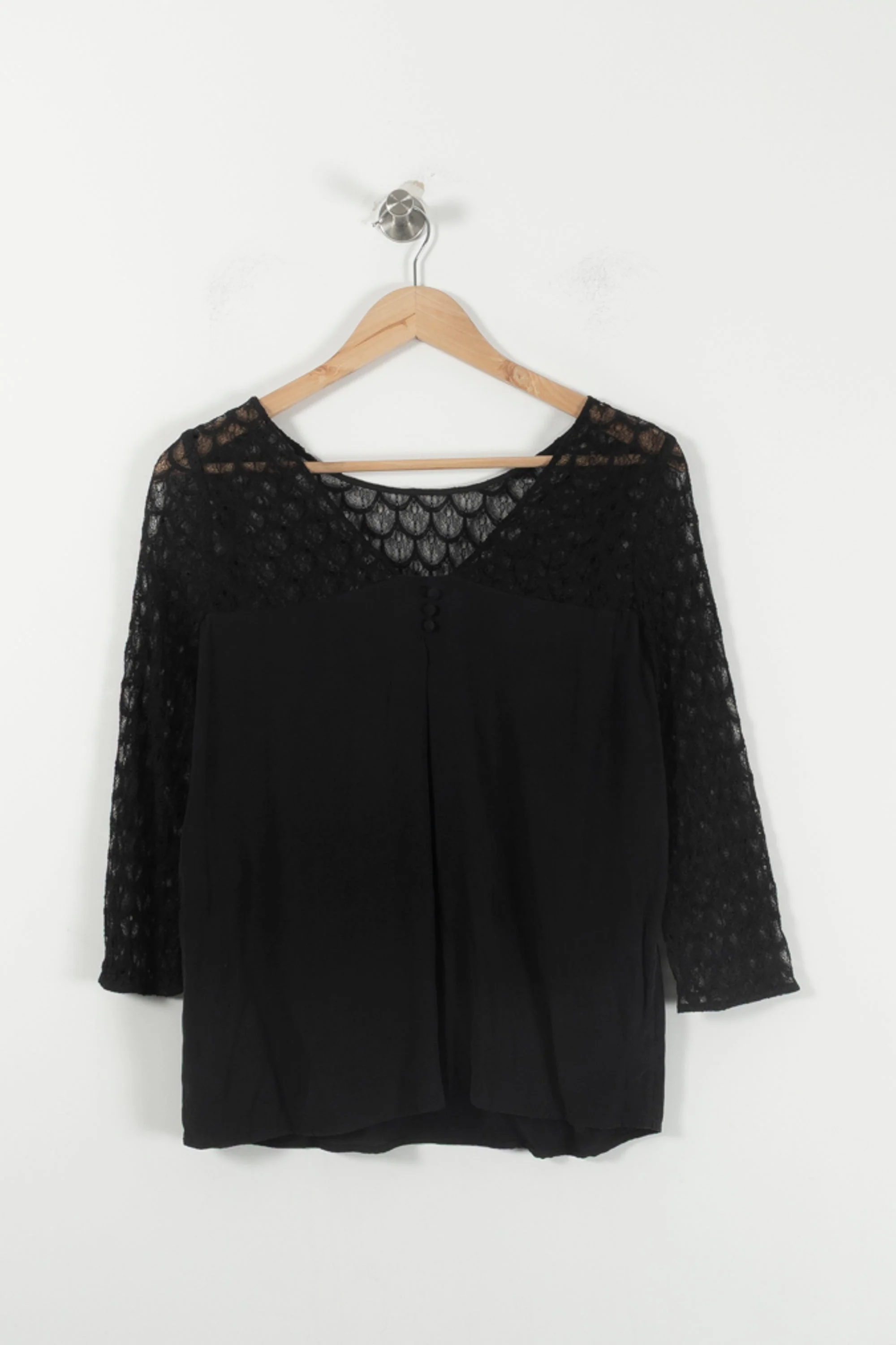 Blouse Noire - Taille S/36 - Image 4