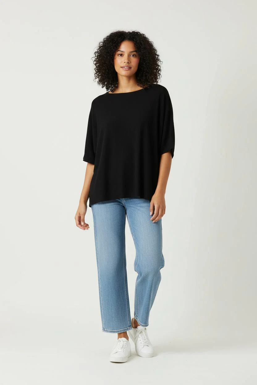 Blouse Noire - Taille T.U.