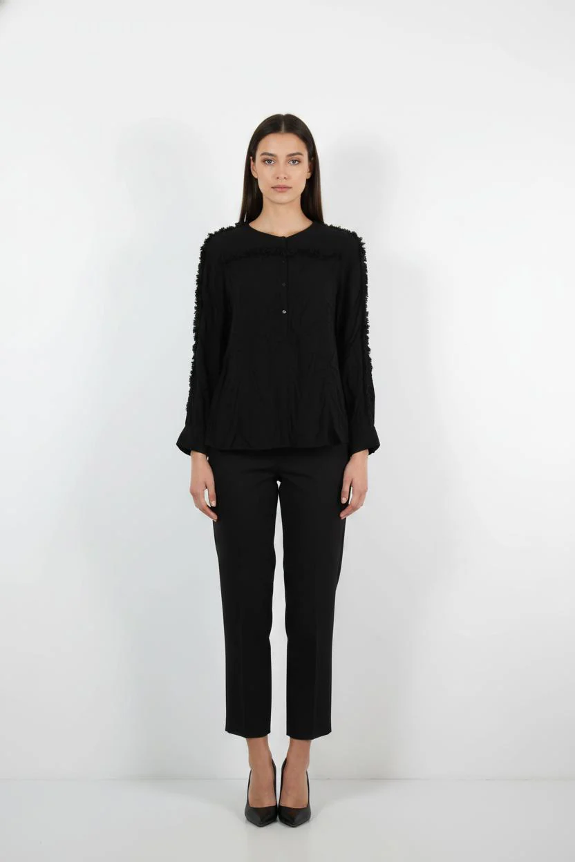 Blouse Noire - Taille XL/42