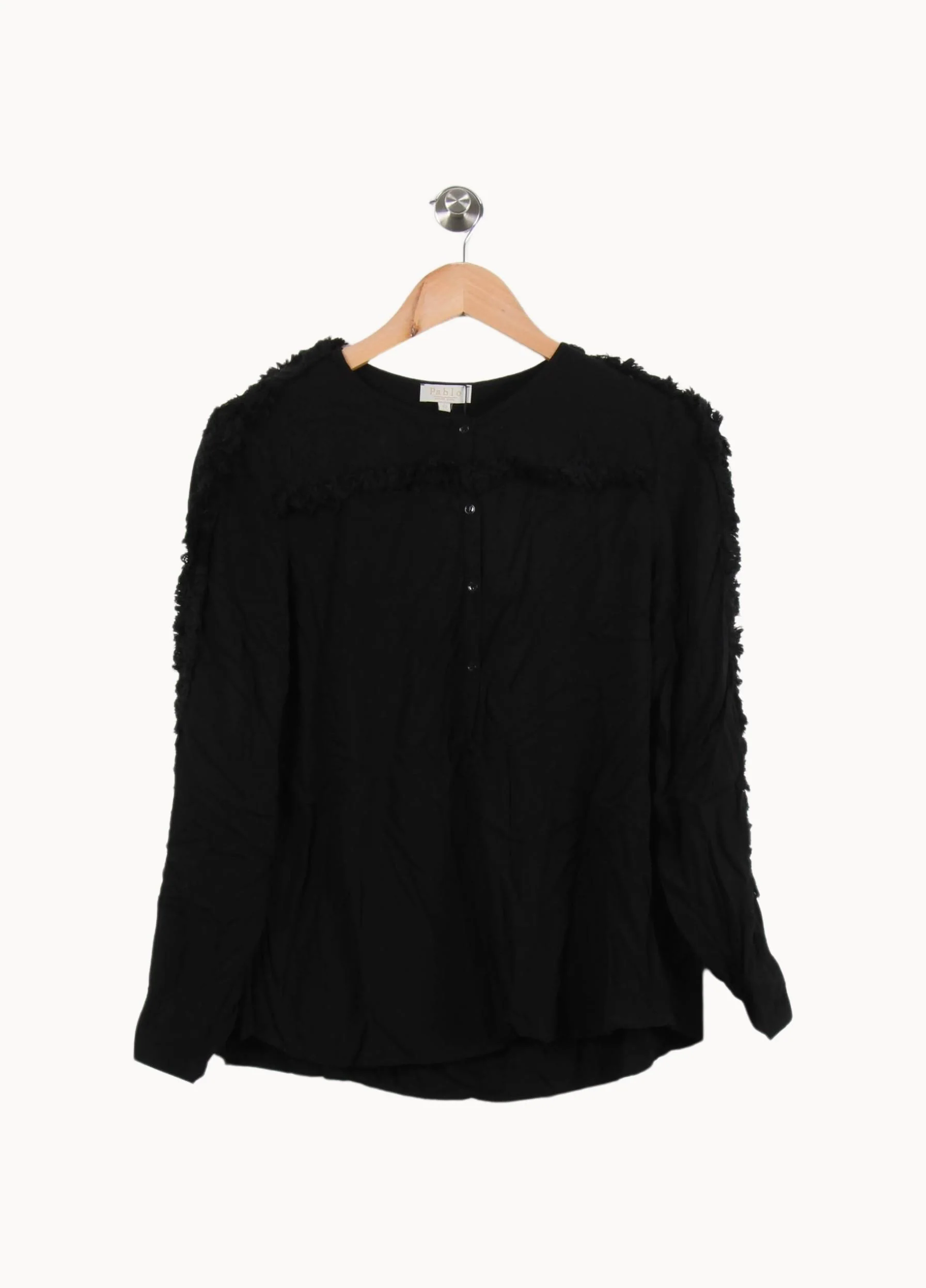 Blouse Noire - Taille XL/42 - Image 2