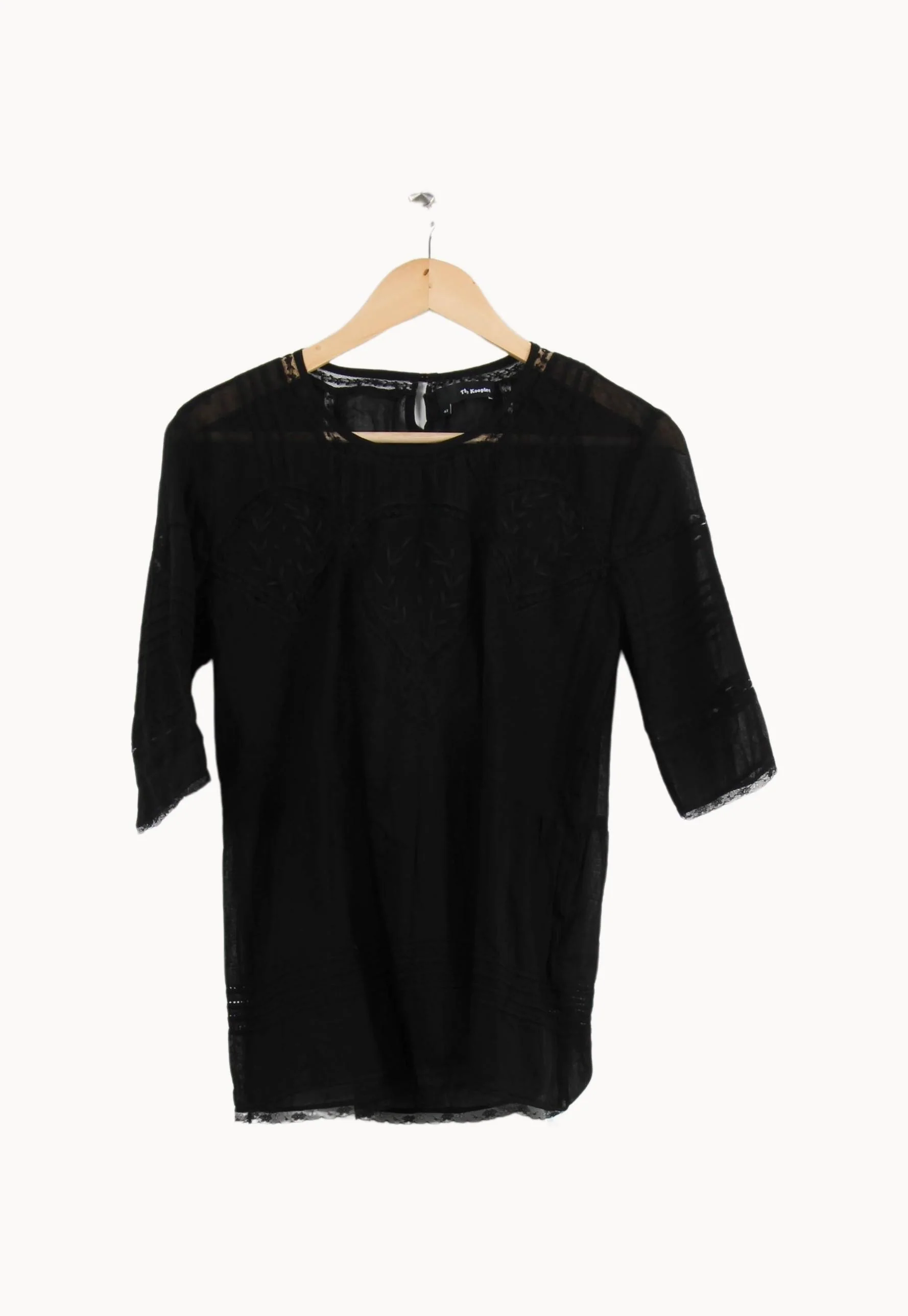 Blouse Noire - Taille XL/42 - Image 2
