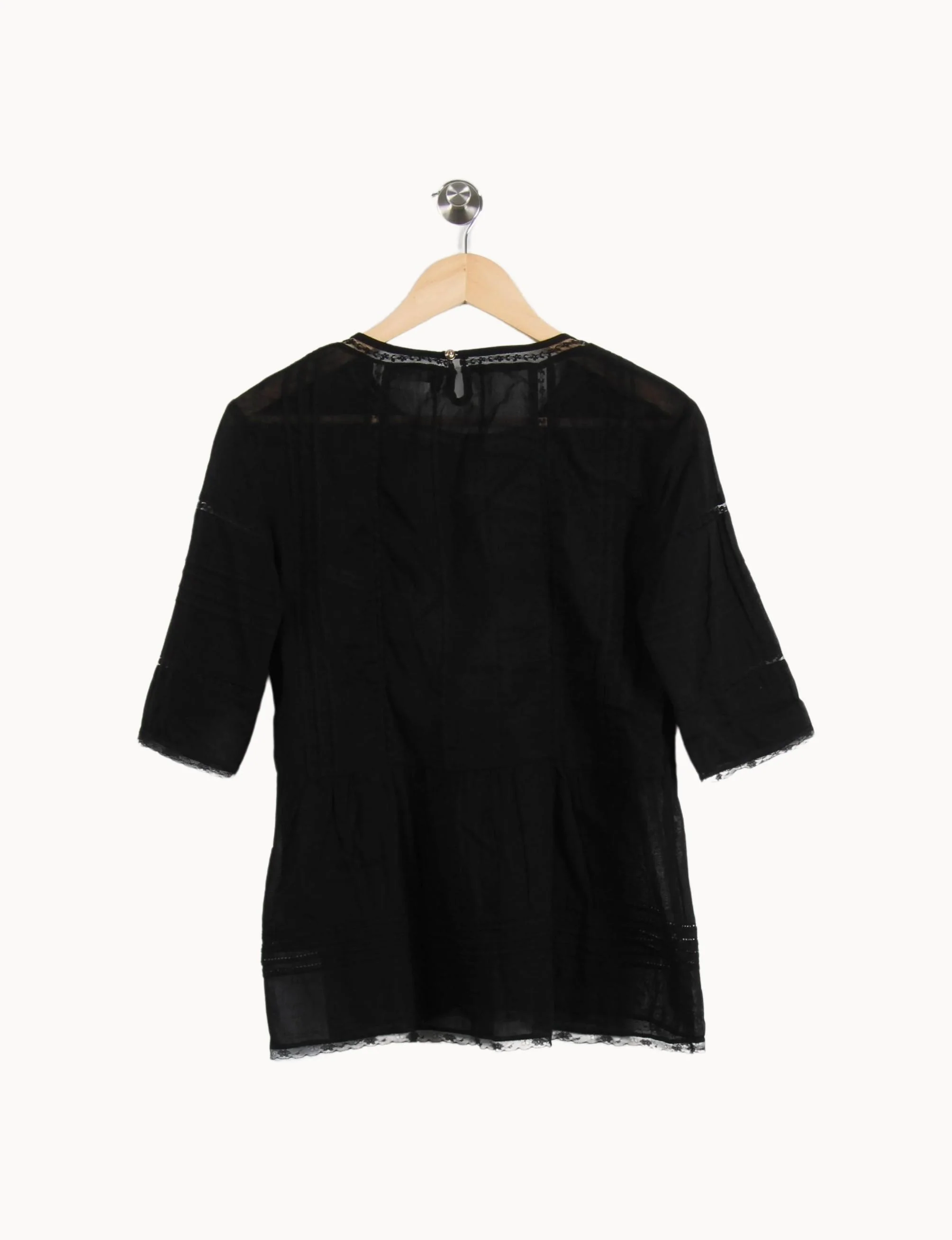 Blouse Noire - Taille XL/42 - Image 4