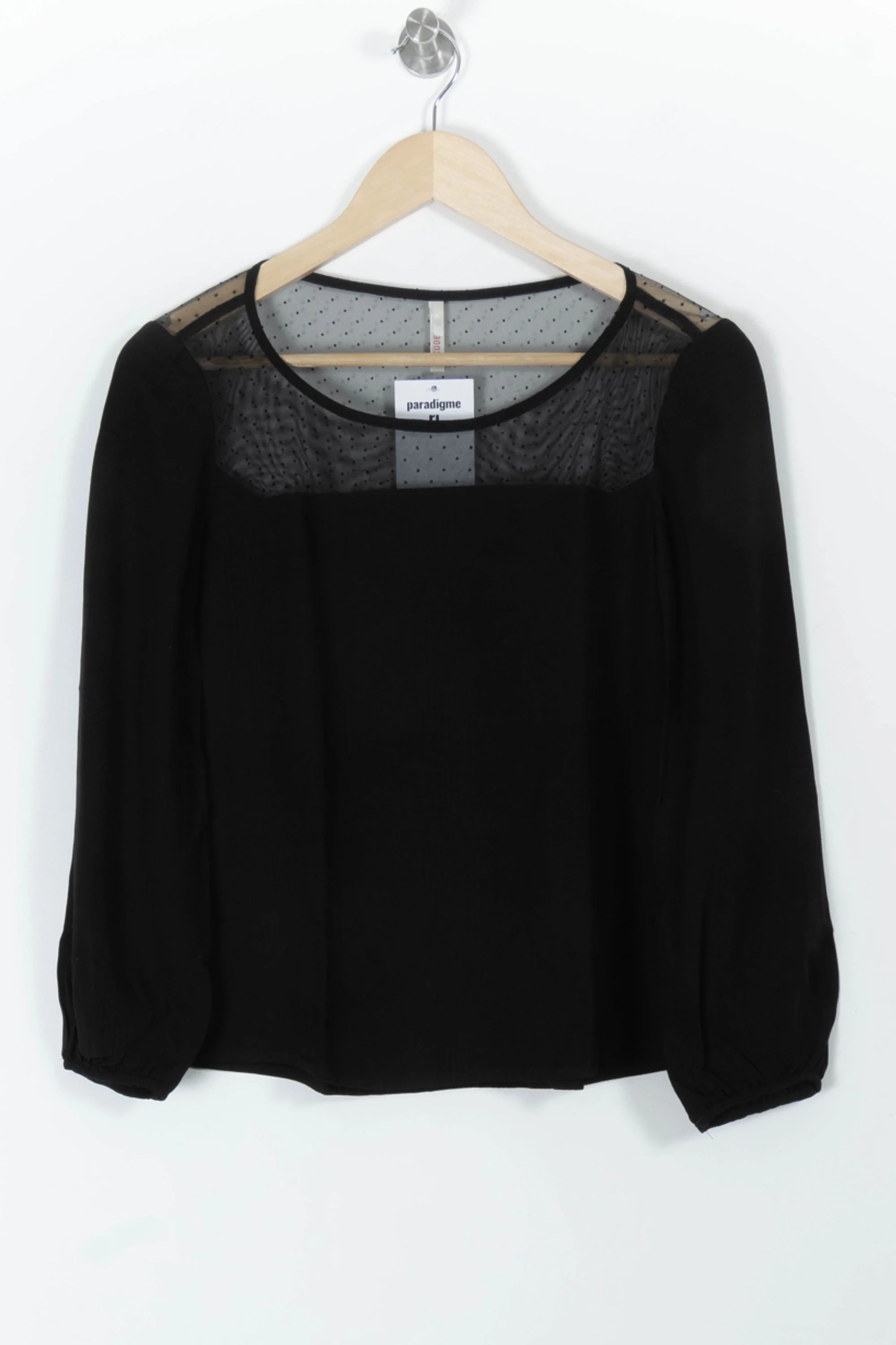 Blouse Noire - Taille XS/34 - Image 2