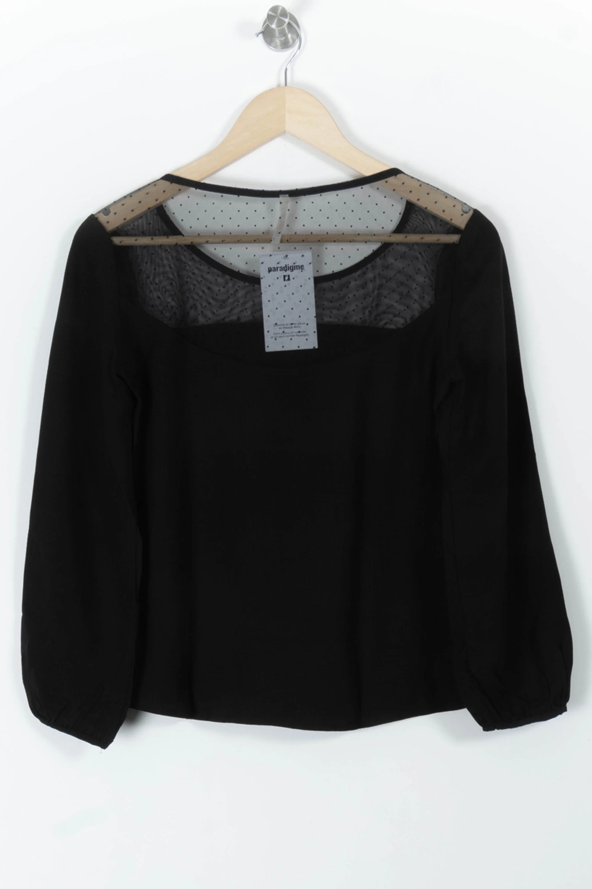 Blouse Noire - Taille XS/34 - Image 4