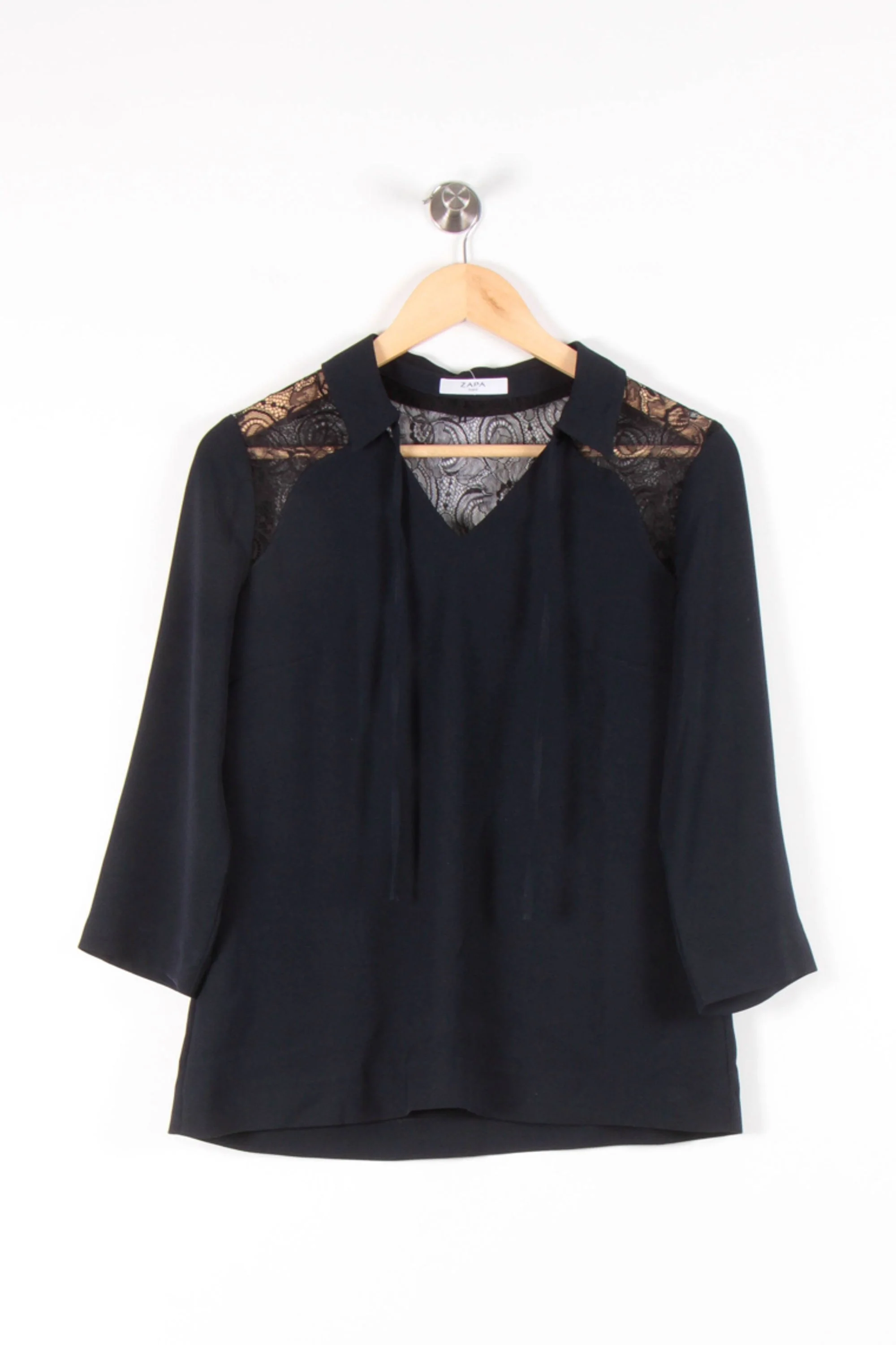 Blouse Noire - Taille XS/34 - Image 2
