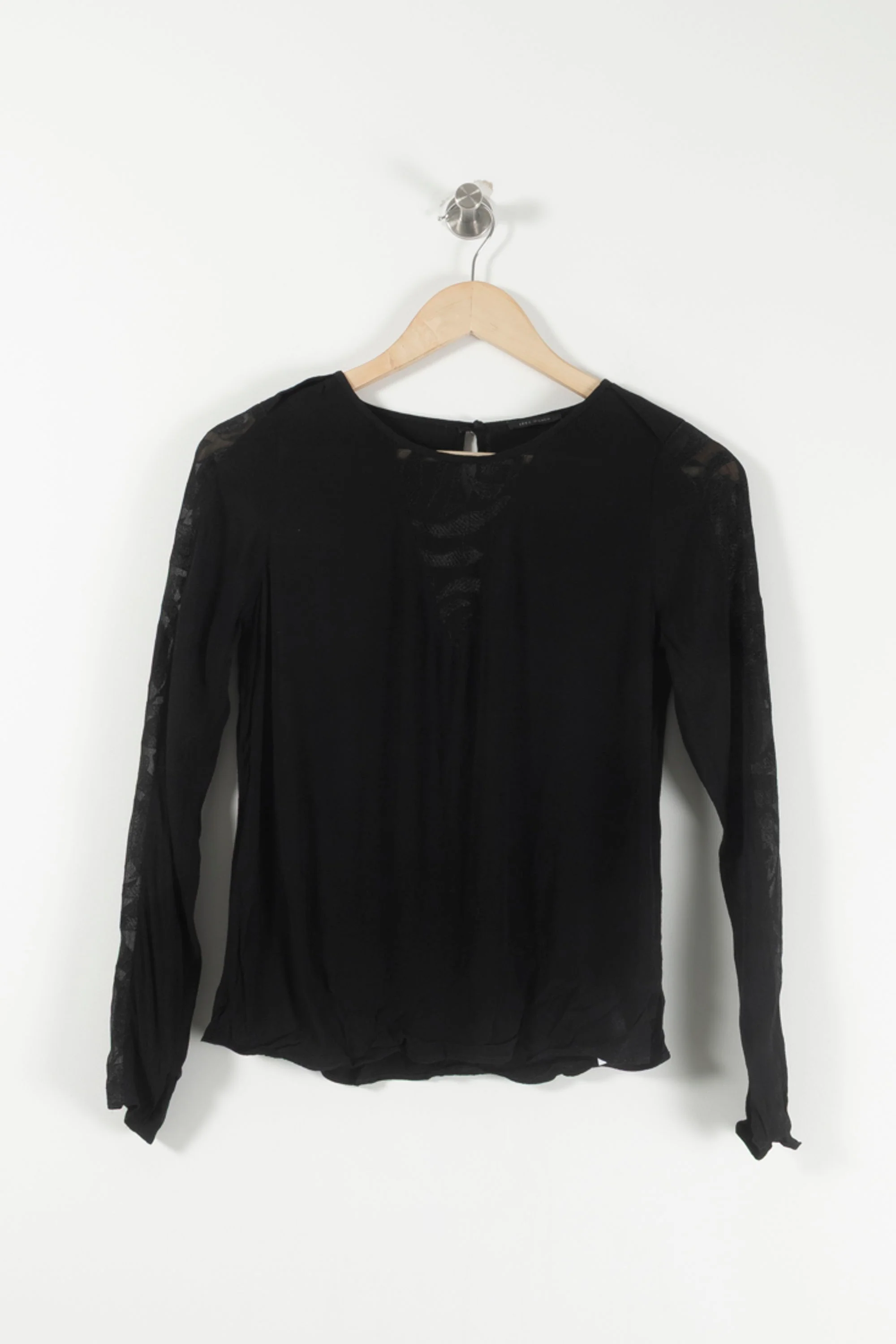 Blouse Noire - Taille XS/34 - Image 2