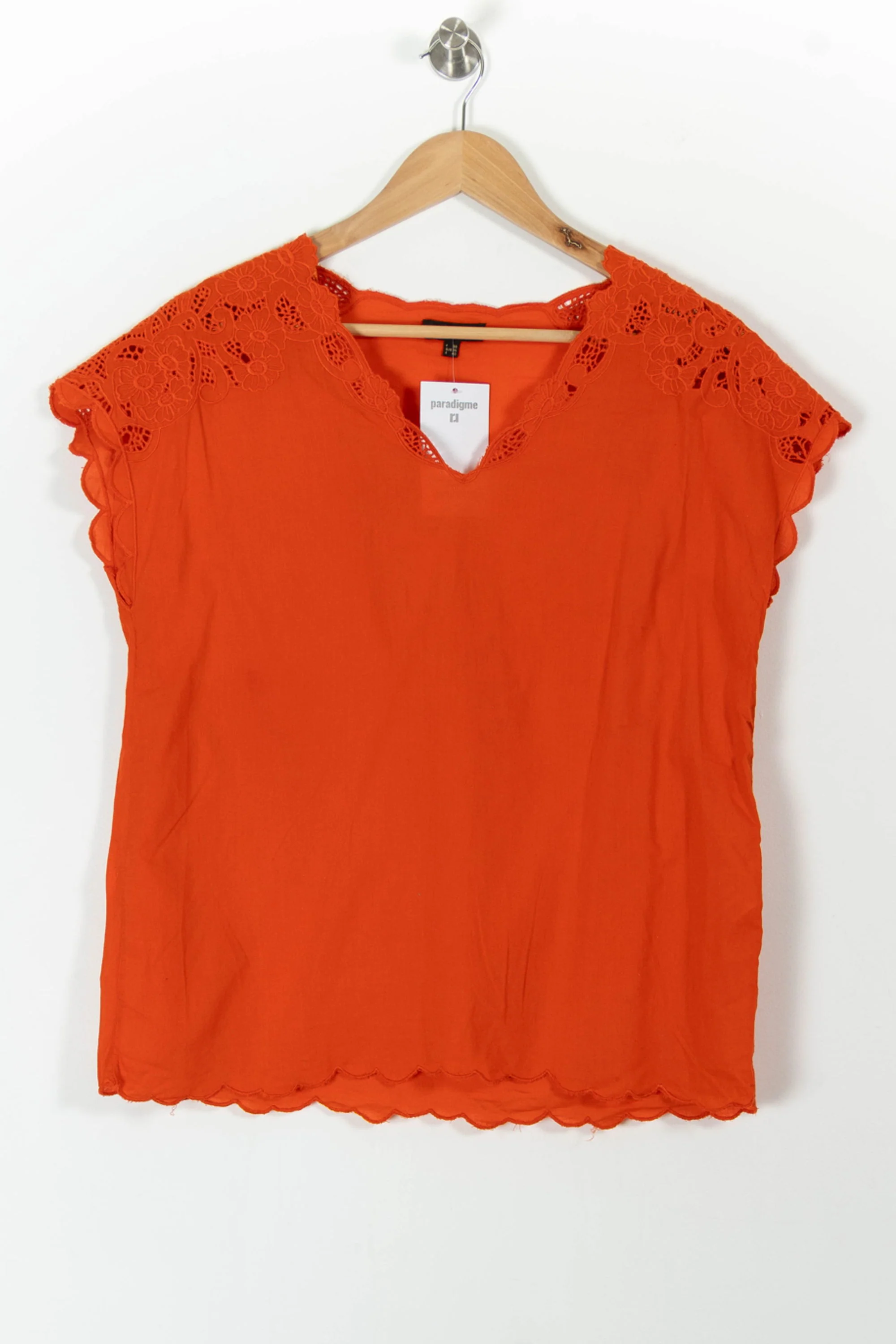 Blouse Orange - Taille M/38 - Image 2