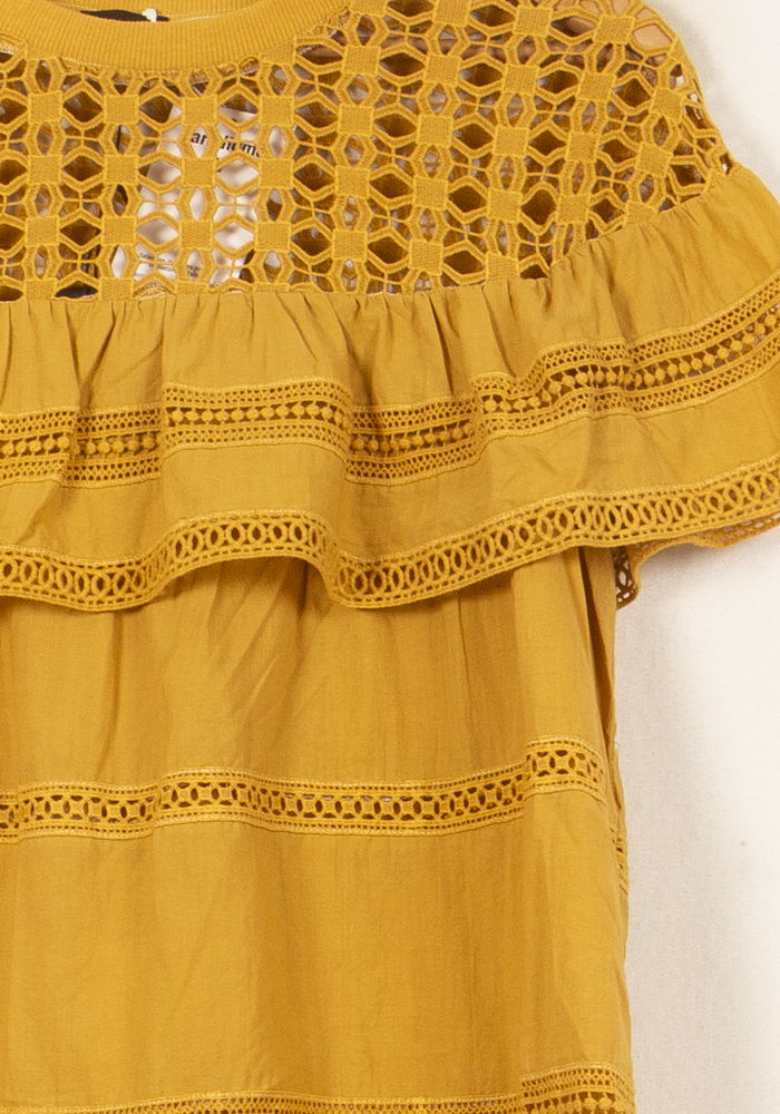 Blouse Orange - Taille S/36 - Image 3