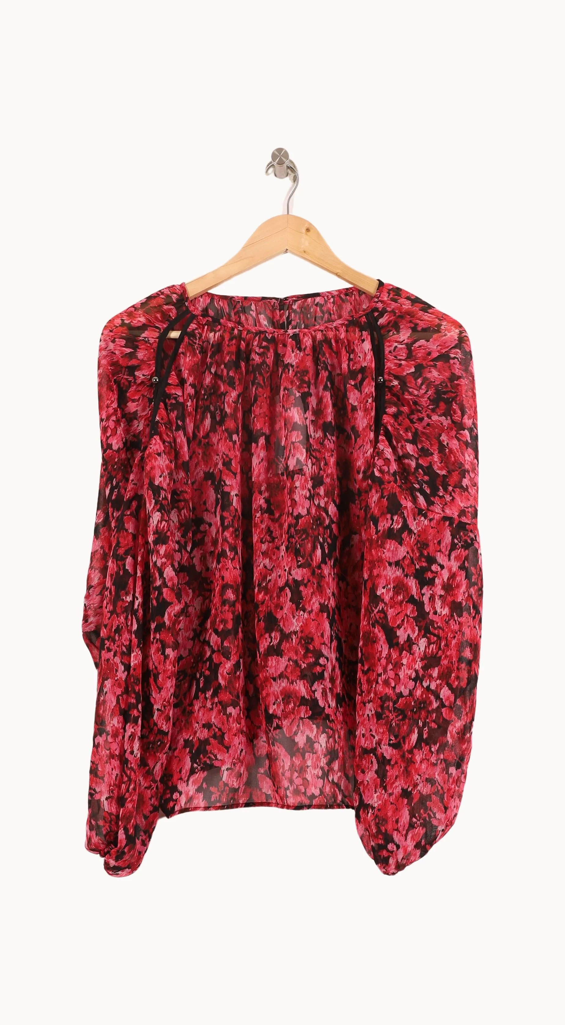 Blouse Rose et Noire - Taille L/40 - Image 4
