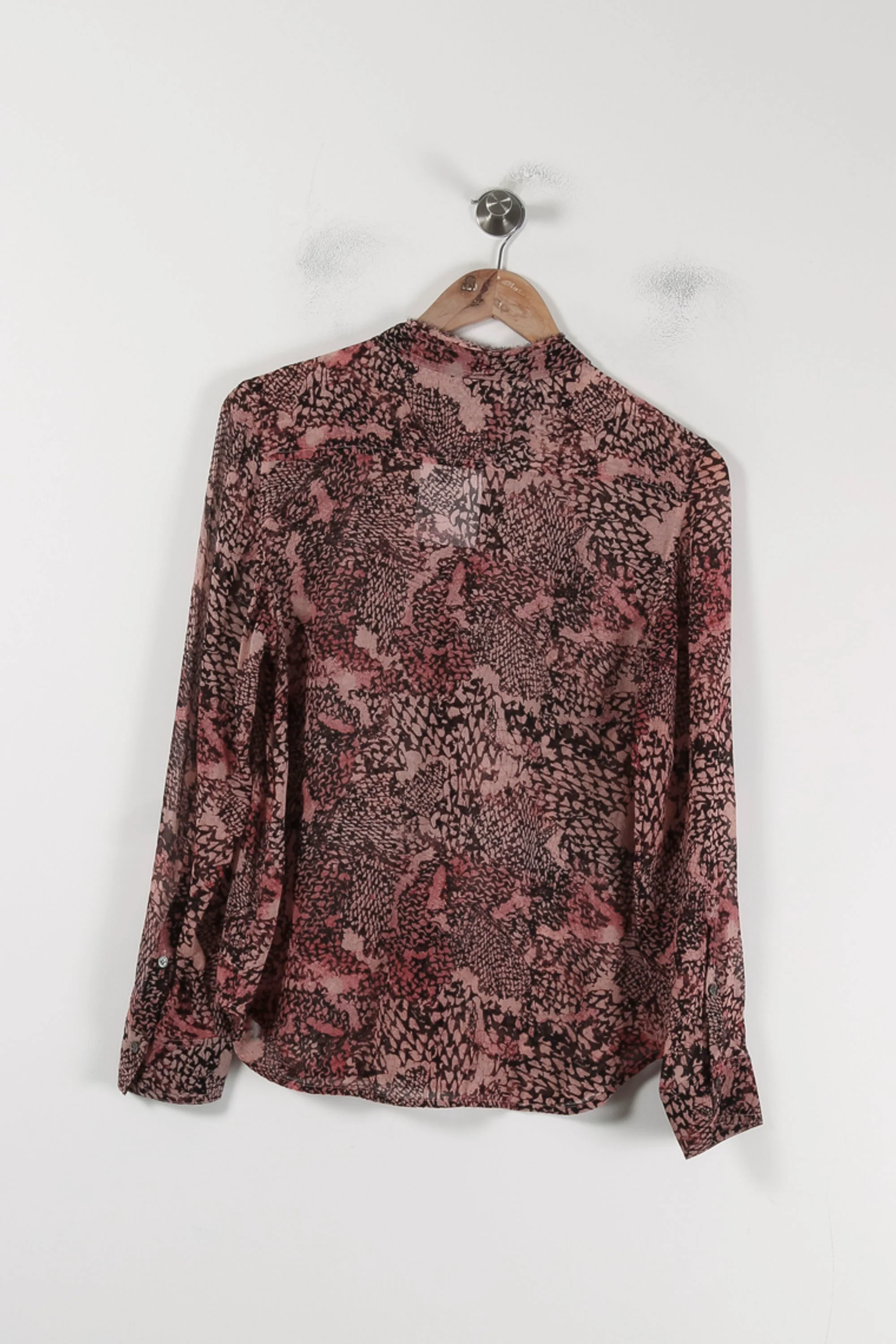 Blouse Rose et Noire - Taille L/40 - Image 4