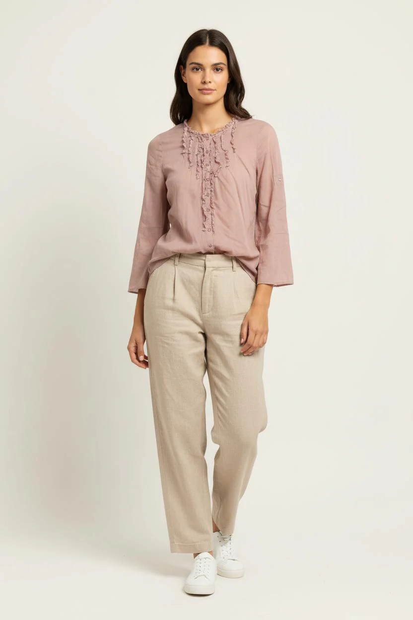 Blouse Rose - Taille S/36