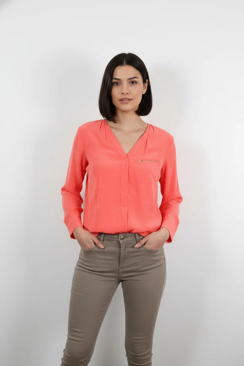 Blouse Rose - Taille S/36