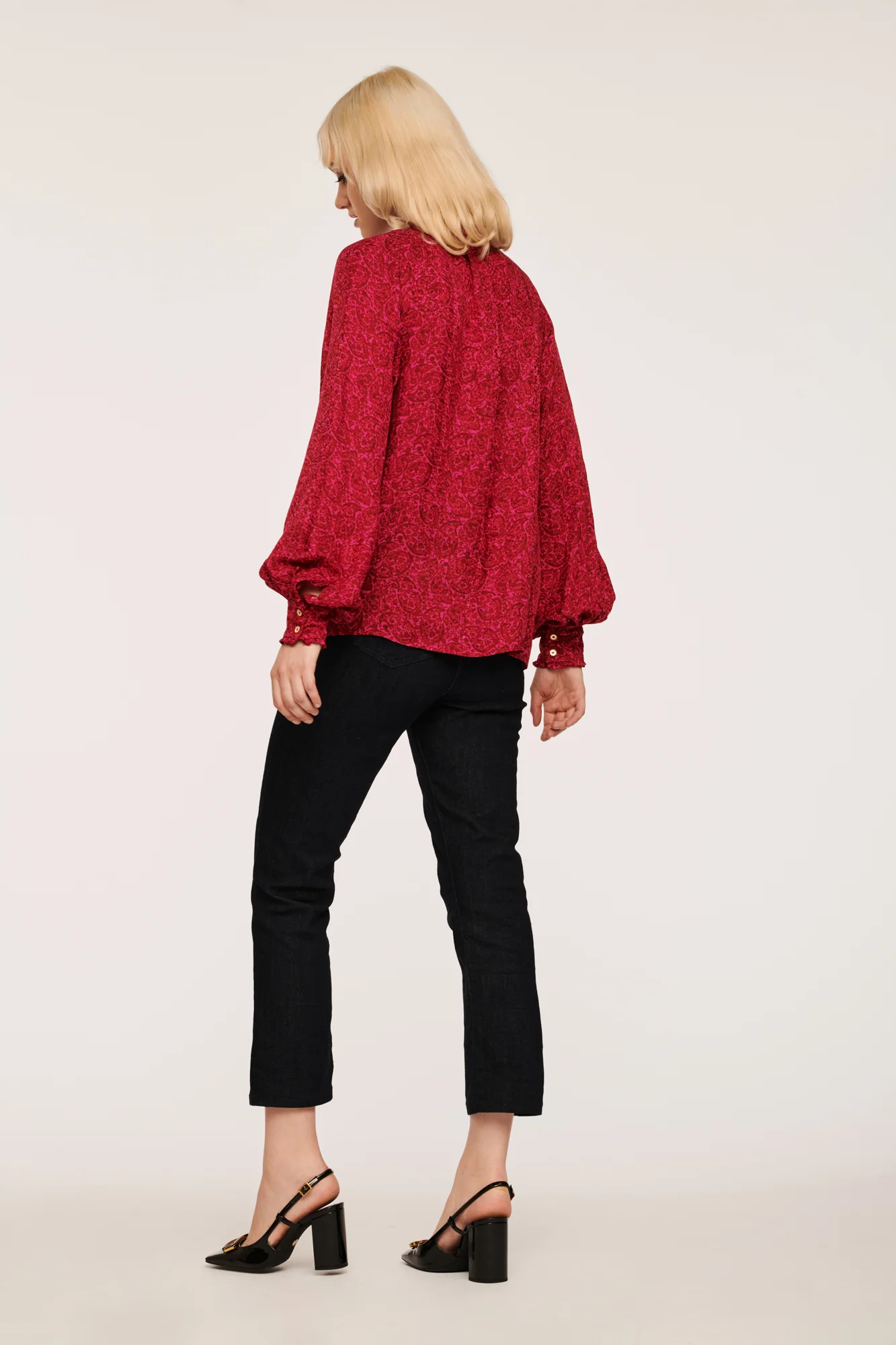 Blouse Rose - Taille S/36 - Image 3