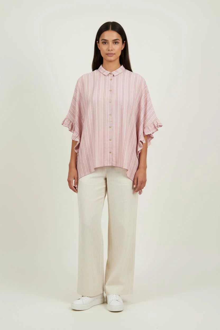 Blouse Rose - Taille S/36