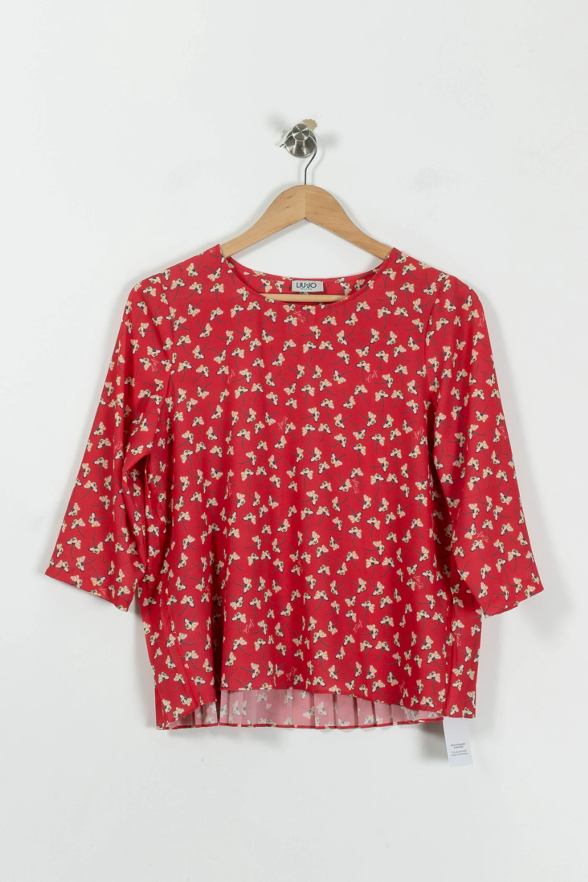 Blouse Rouge et Blanche - Taille S/36 - Image 2