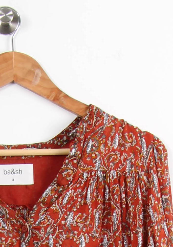 Blouse Rouge - Taille L/40 - Image 3