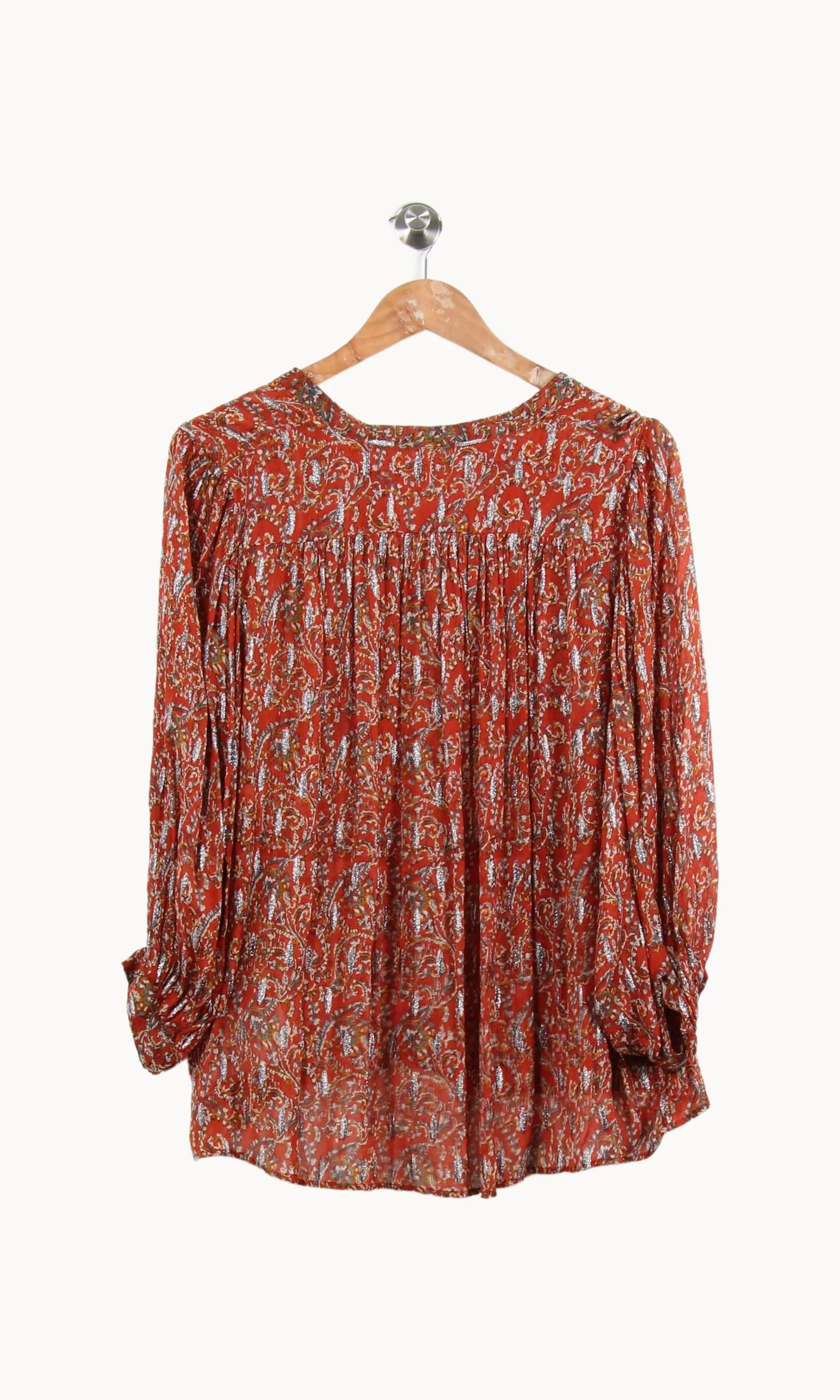 Blouse Rouge - Taille L/40 - Image 4