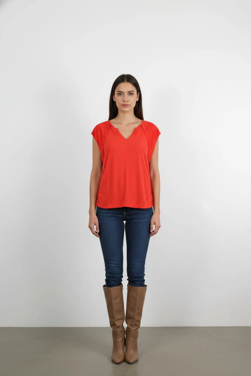 Blouse Rouge - Taille S/36