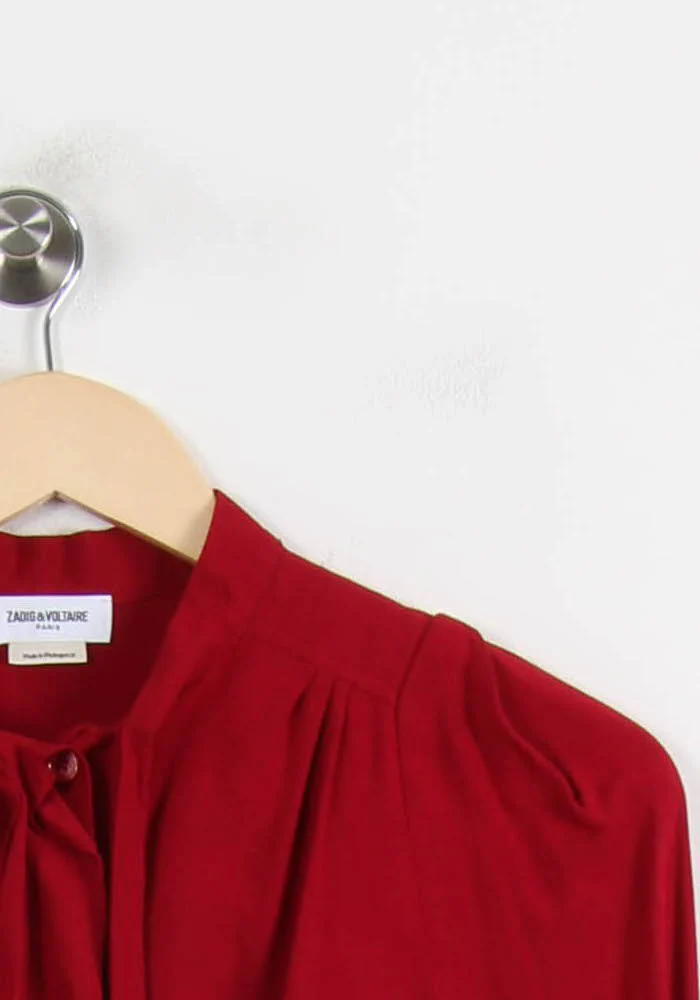 Blouse Rouge - Taille S/36 - Image 3