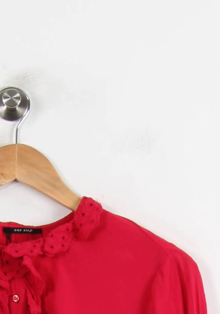 Blouse Rouge - Taille S/36 - Image 3
