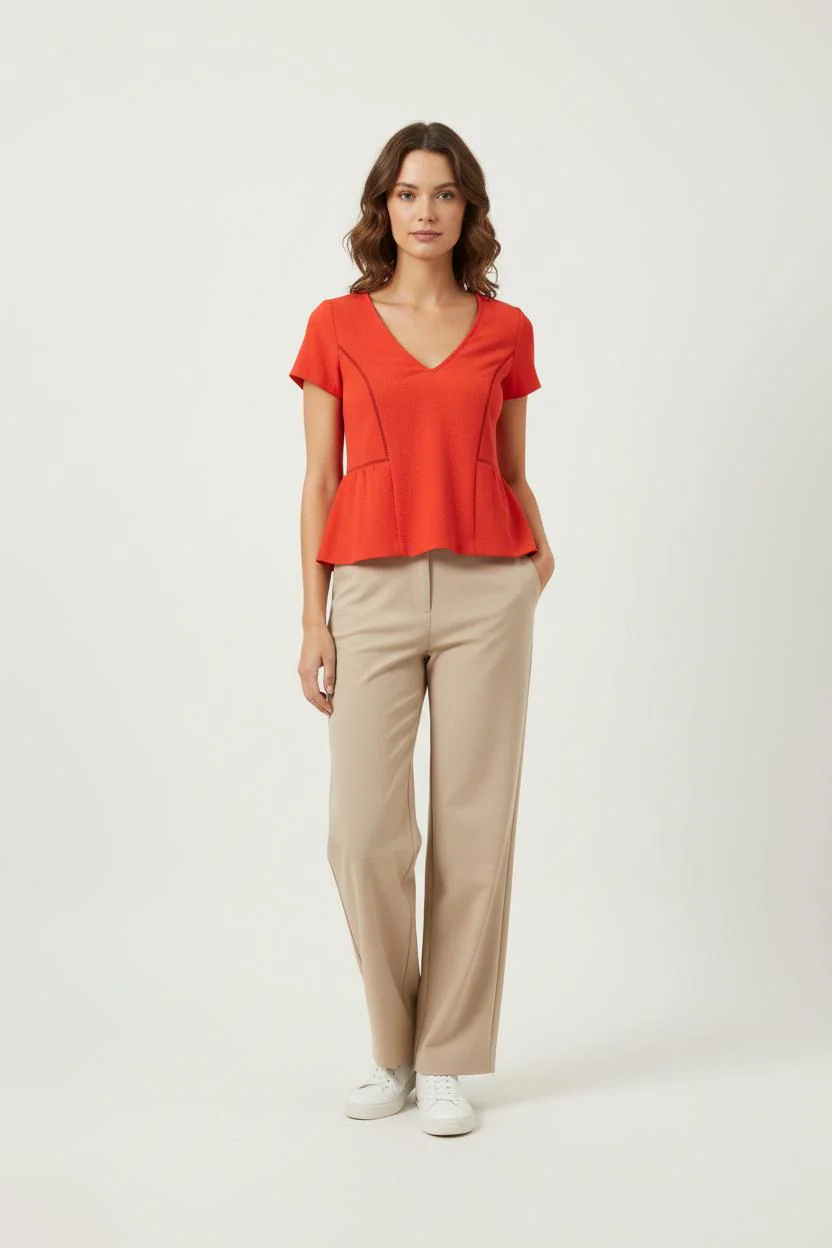 Blouse Rouge - Taille S/36
