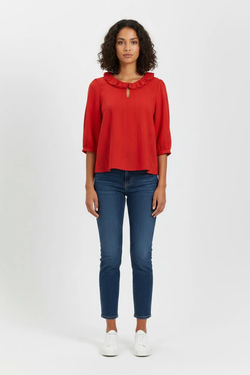 Blouse Rouge - Taille S/36