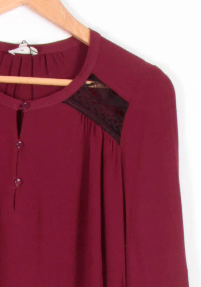 Blouse Rouge - Taille XS/34 - Image 3