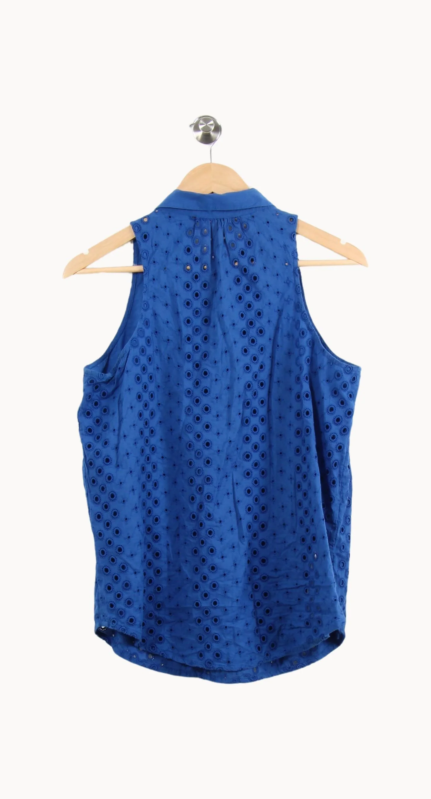 Blouse Sans Manches Bleue - Taille L/40 - Image 4