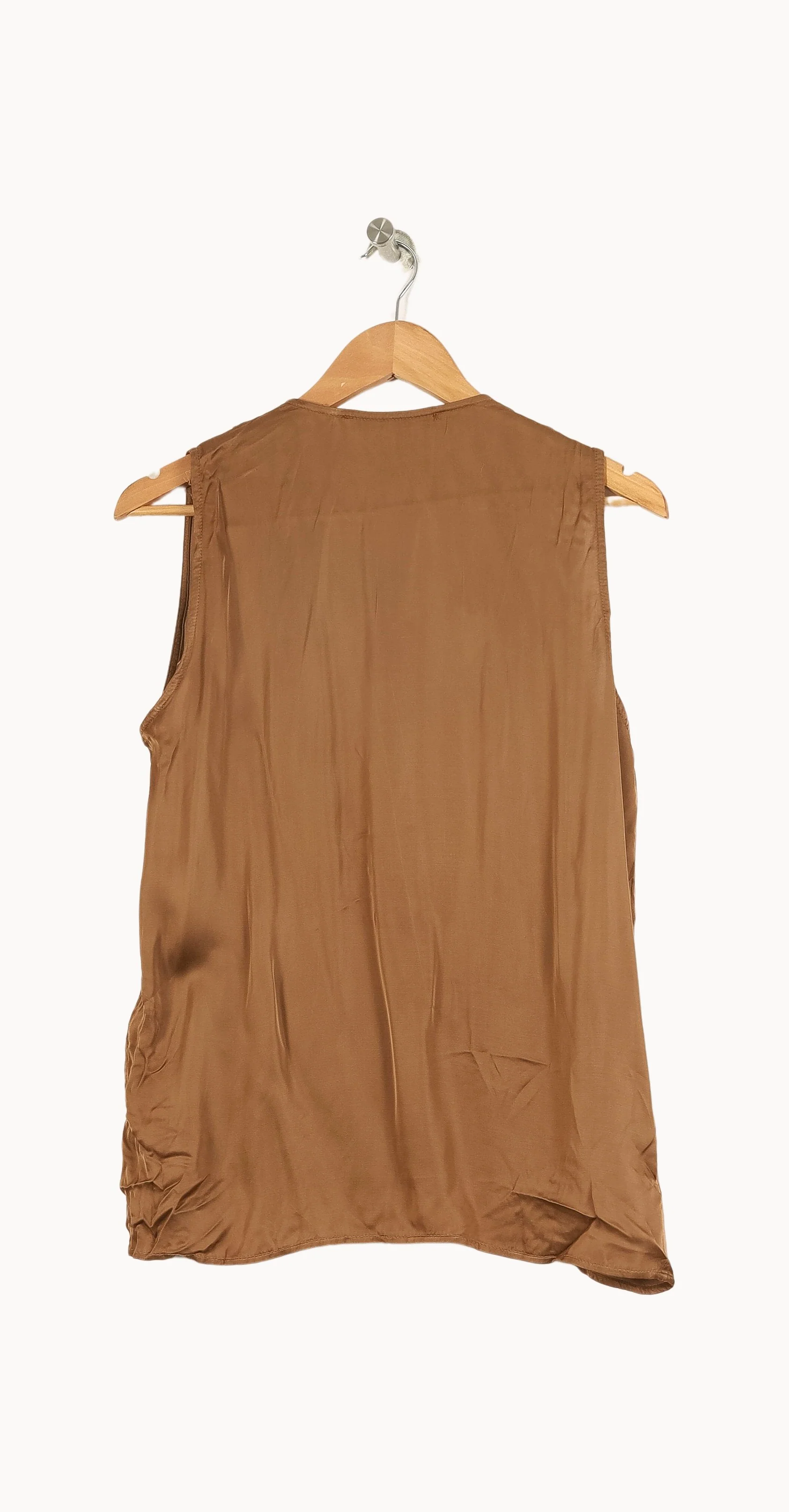 Blouse Sans Manches Marron - Taille XL/42 - Image 4