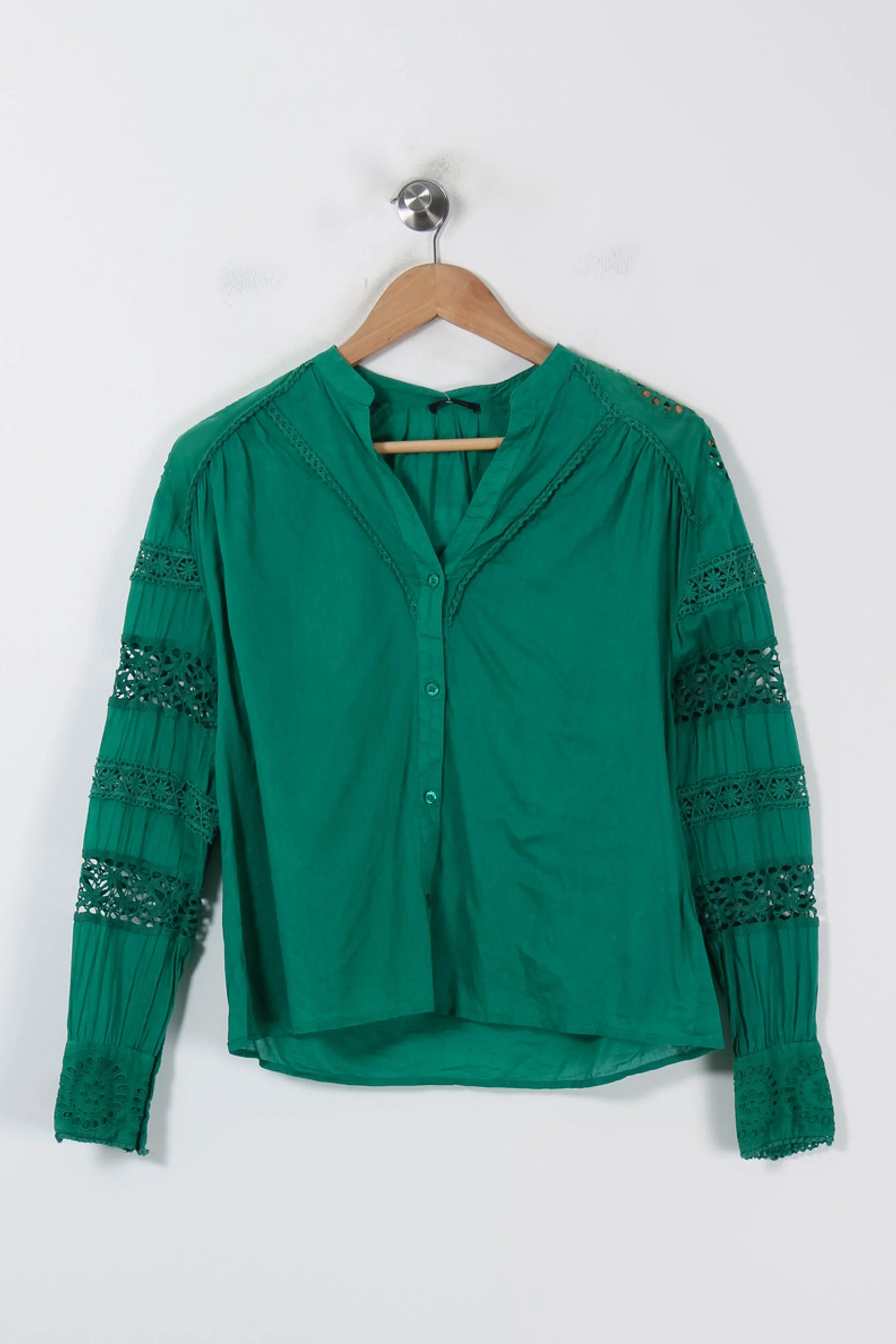 Blouse Verte - Taille XS/34 - Image 2